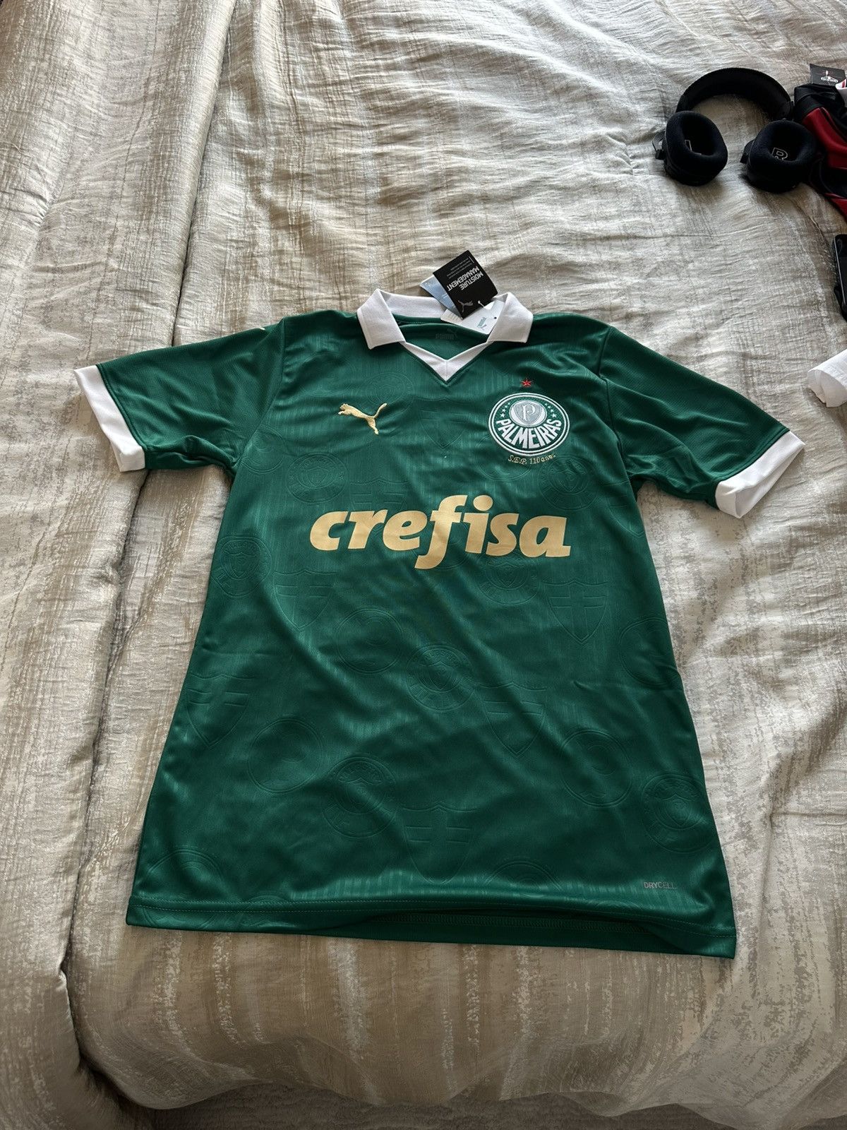 Puma Palmeiras Football team jersey Size US L / EU 52-54 / 3 - 1 Thumbnail