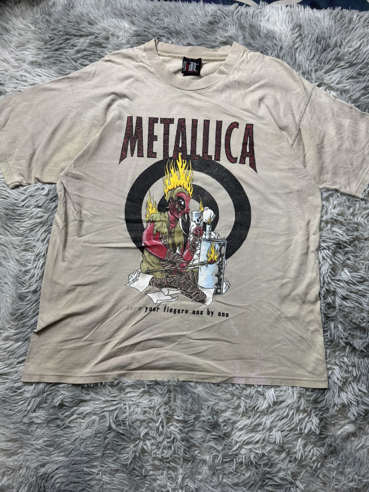 Vintage Metallica 90’s Where The Wild Thing Are Pushead
