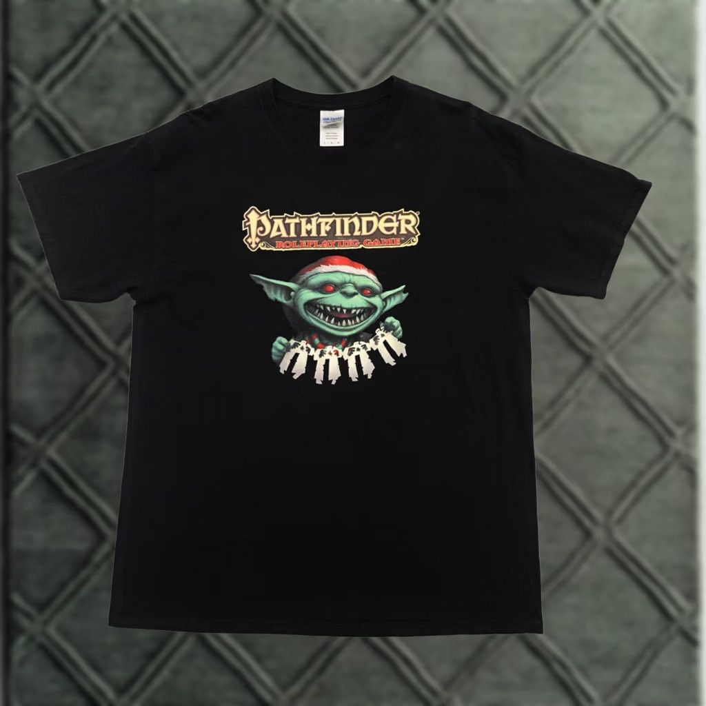 Gildan Gildan Pathfinder Roleplaying Game Tshirt Large (21X29) Goblin Graphic Promo Mens Shirt Black Games Size US L / EU 52-54 / 3 - 1 Thumbnail