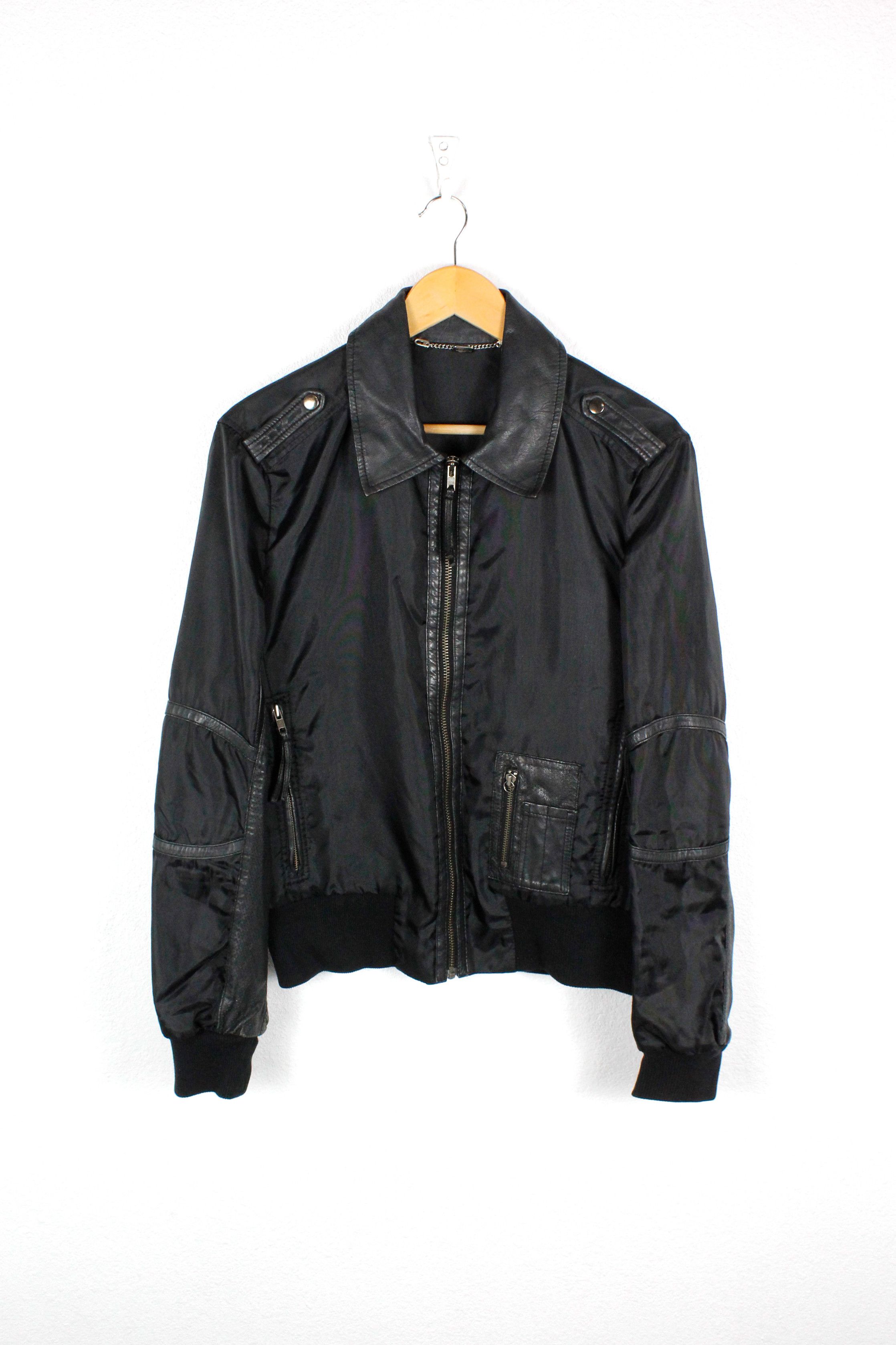 Ekam Ekam Lamb Leather Rider Jacket SZ S | Grailed