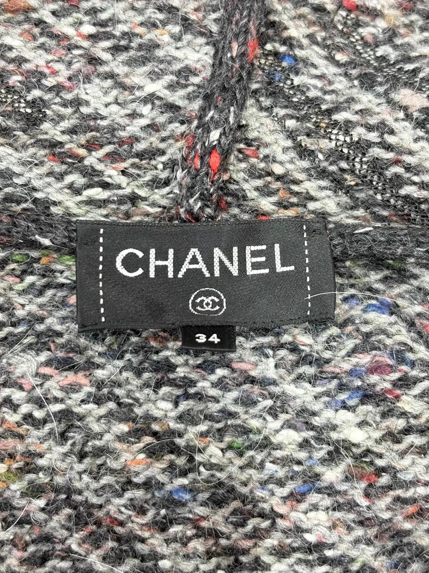 Chanel Chanel Sequin Knit Hoodie Jacket Oversized 34 Size XS / US 0-2 / IT 36-38 - 6 Thumbnail