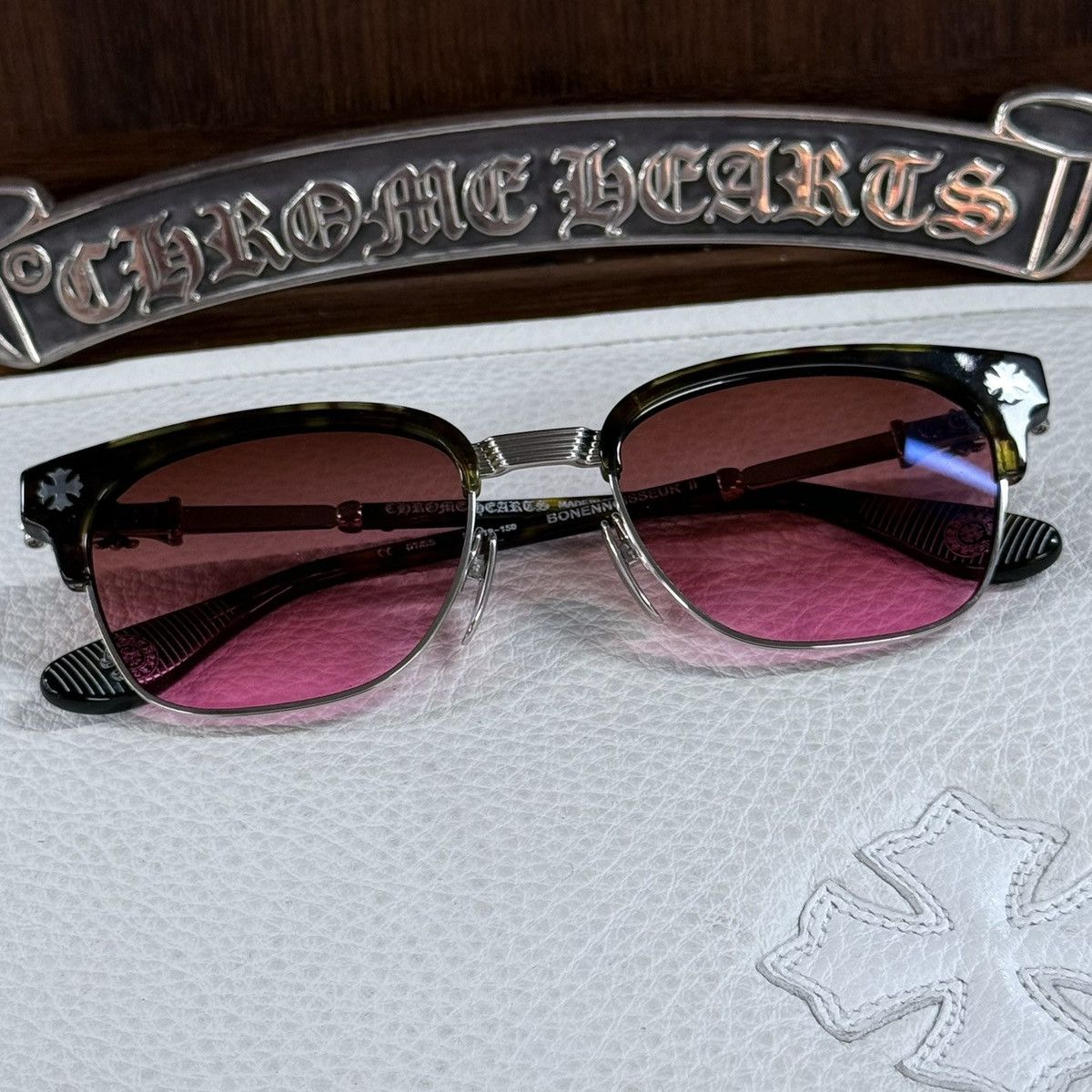 Chrome Hearts Bonennoissuer II 1/1 Sunglasses