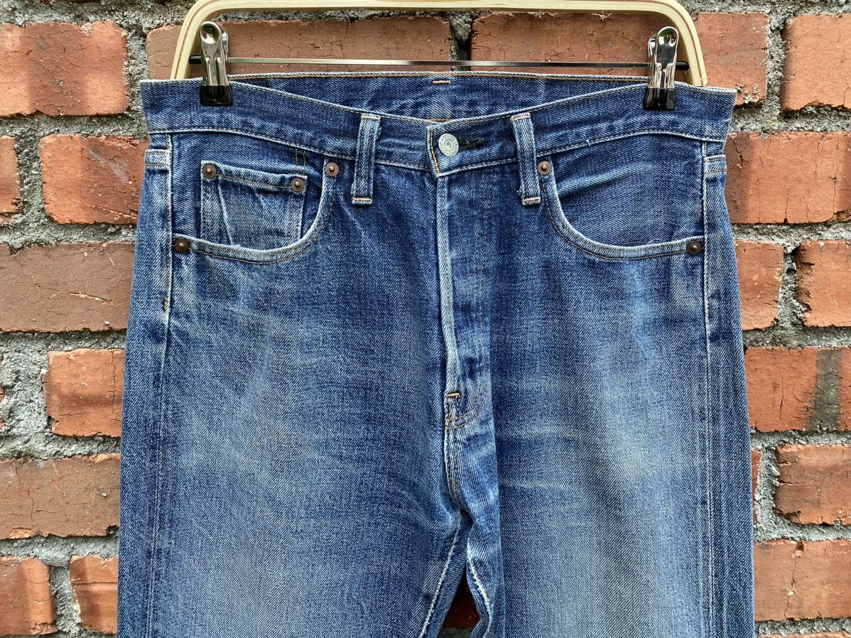 Japanese Brand × Vintage size 32x30 denime redline jeans Size US 32 / EU 48 - 4 Thumbnail
