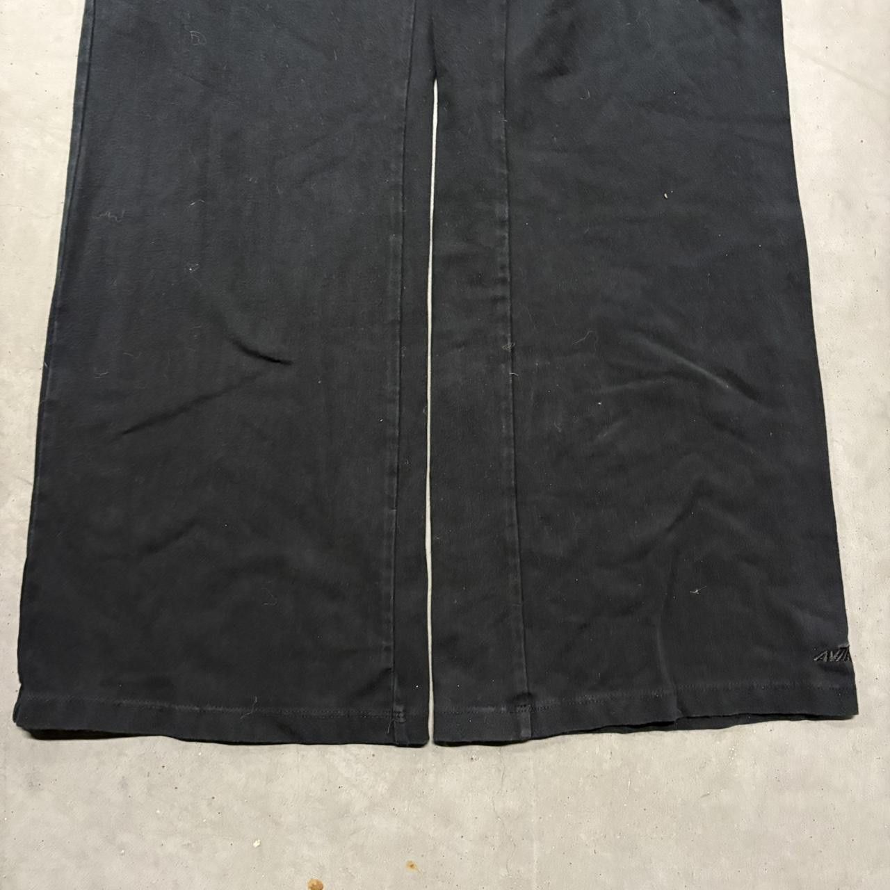 Vintage Crazy Vintage Y2K/2000s Baggy Flare Black Yoga Style Womens Sweatpants! Size US 30 / EU 46 - 3 Thumbnail
