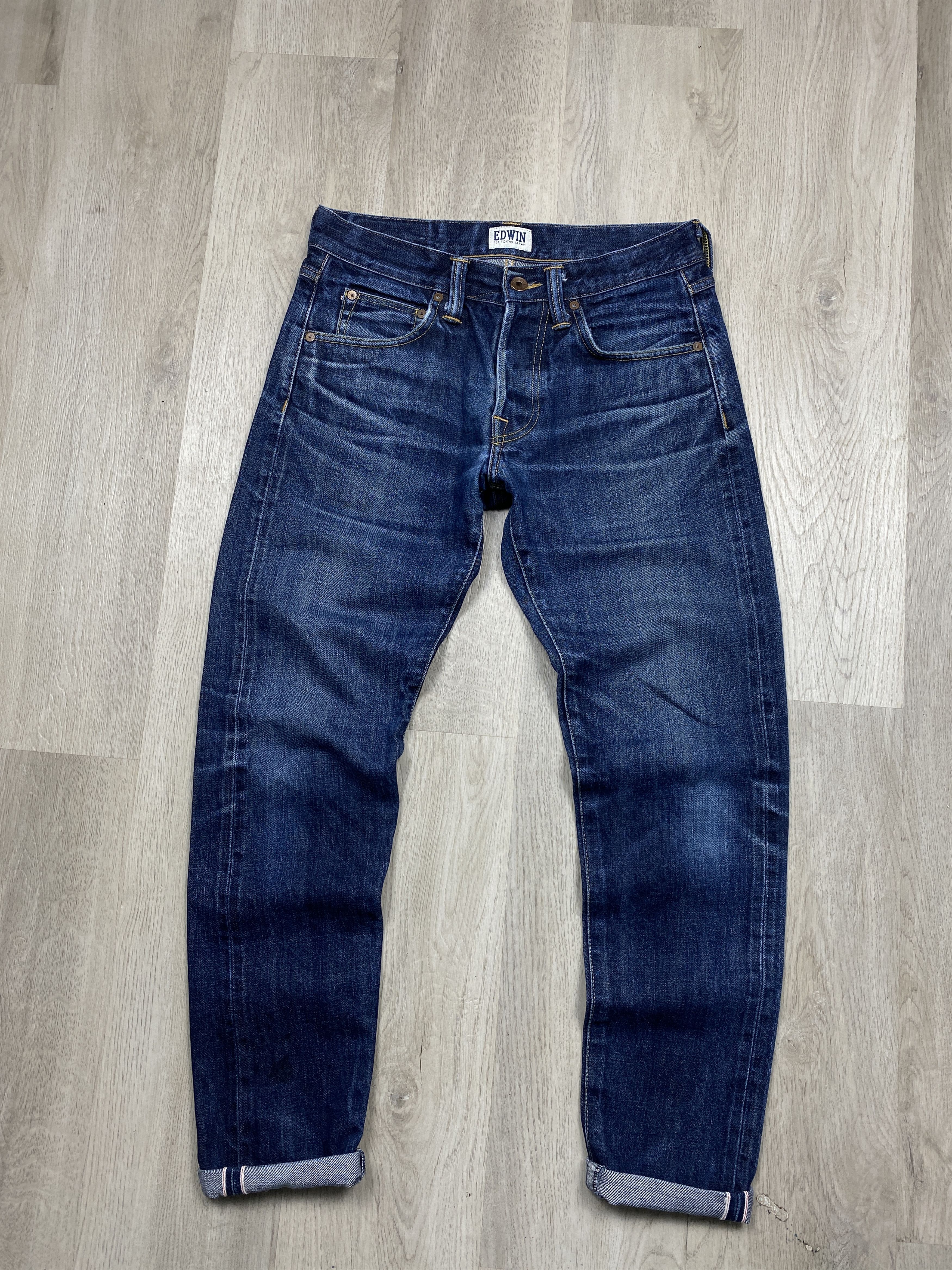 Edwin Edwin Vintage Mens Salvage Denim Pants Jeans Size US 30 / EU 46 - 7 Thumbnail