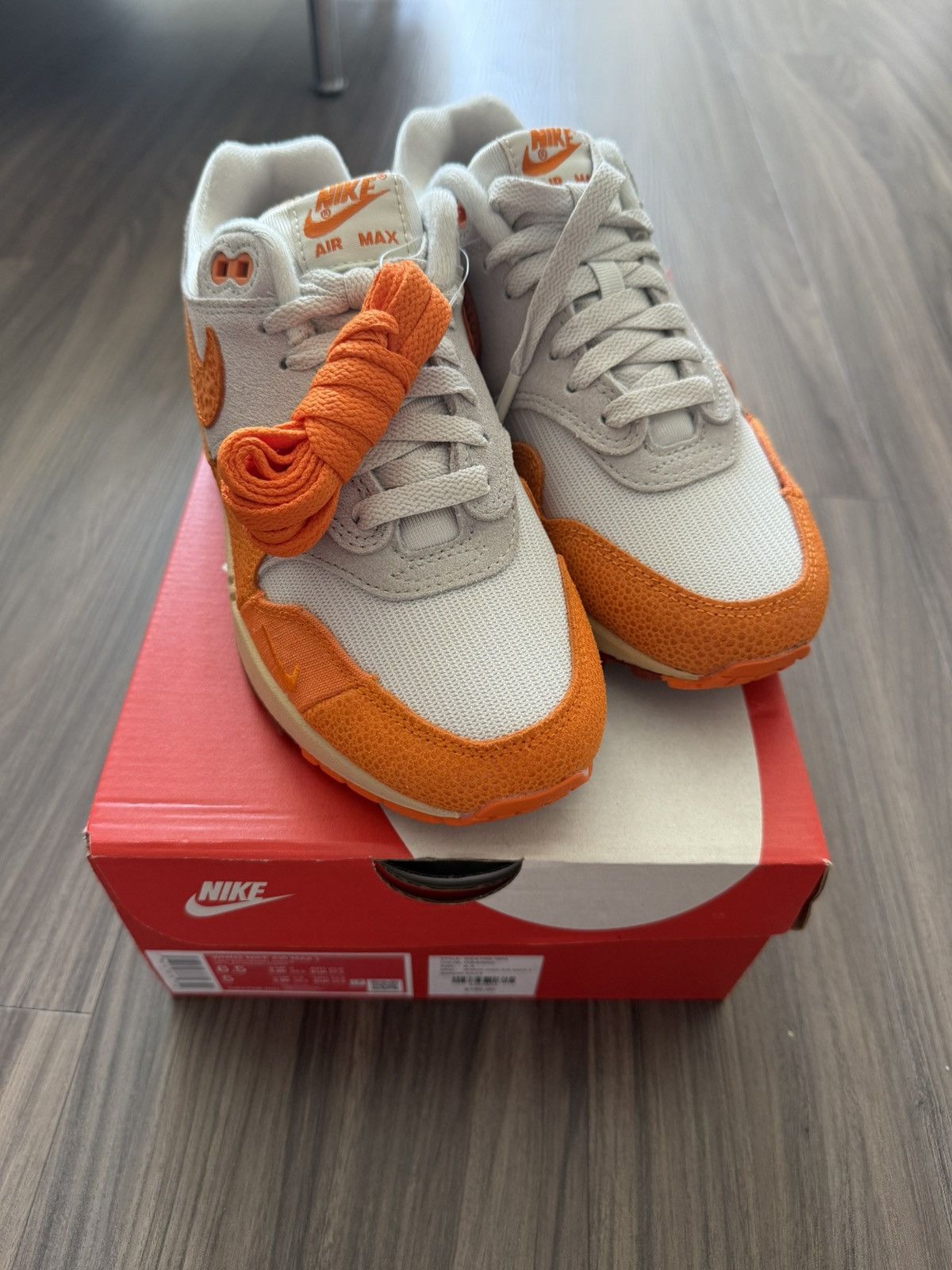Nike Nike Air Max 1 “Safety Orange” DZ4709-001 Men’s 65 Size US 6.5 / EU 39-40 - 1 Thumbnail
