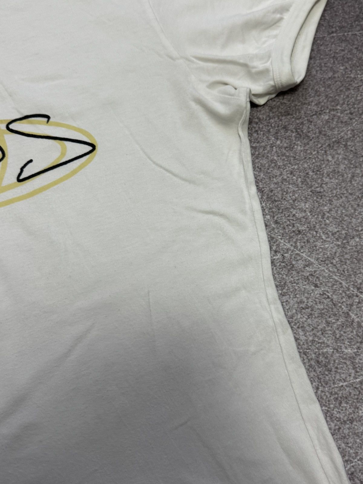 Vivienne Westwood Vivienne Westwood Anglomania White Designer Big Logo T-shirt Size US XL / EU 56 / 4 - 14 Thumbnail