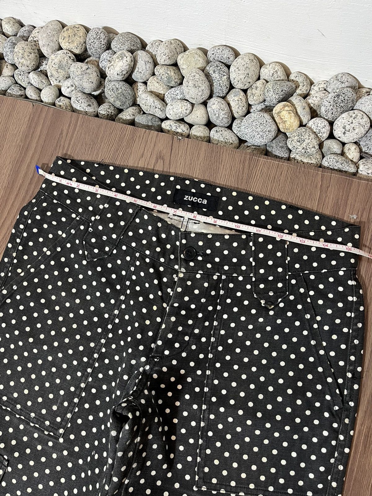 Zucca Zucca by Issey Miyake Polkadot Cargo Pants Size US 31 - 11 Thumbnail