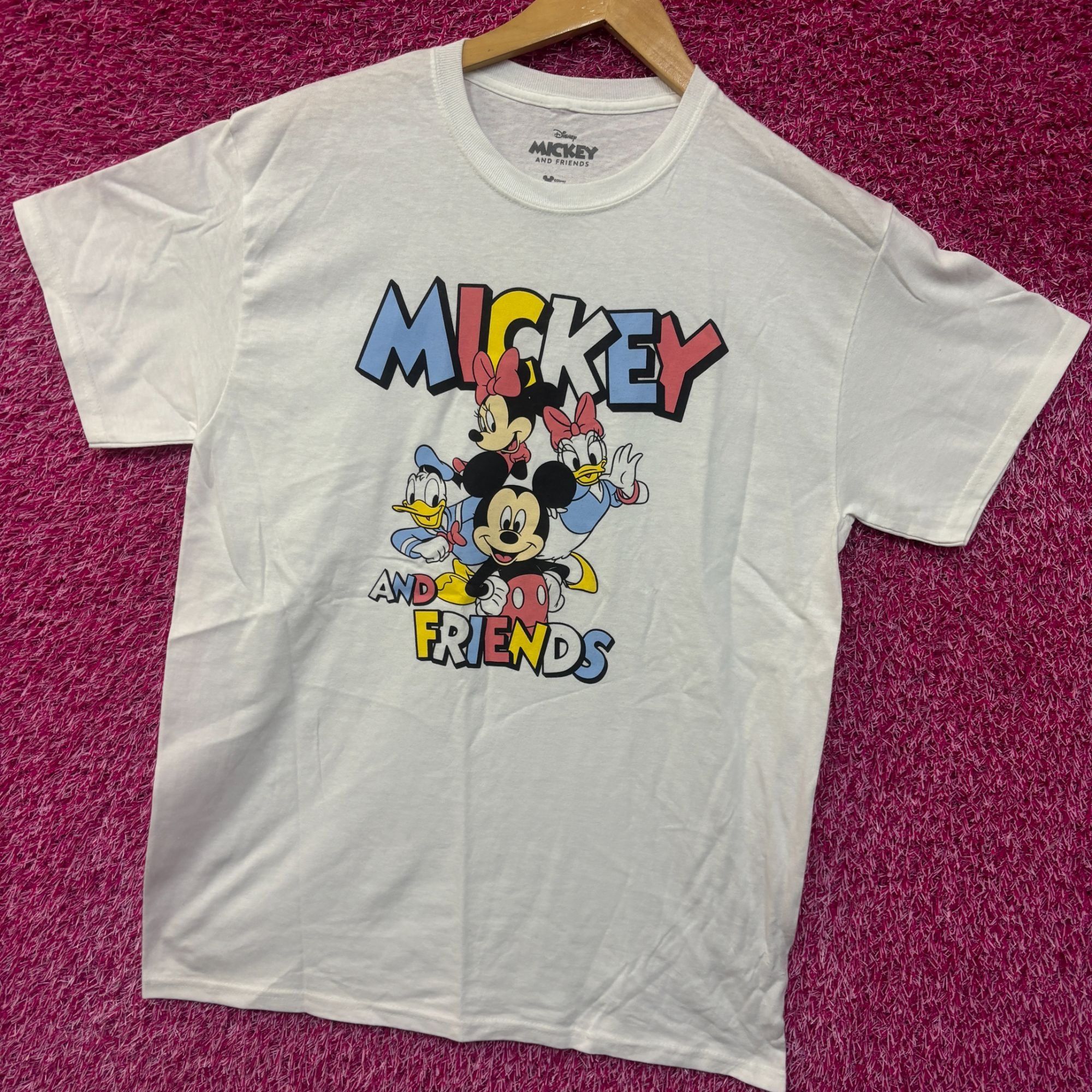 Disney Mikey and Friends Pastel Disney Tshirt size medium Size US M / EU 48-50 / 2 - 3 Thumbnail