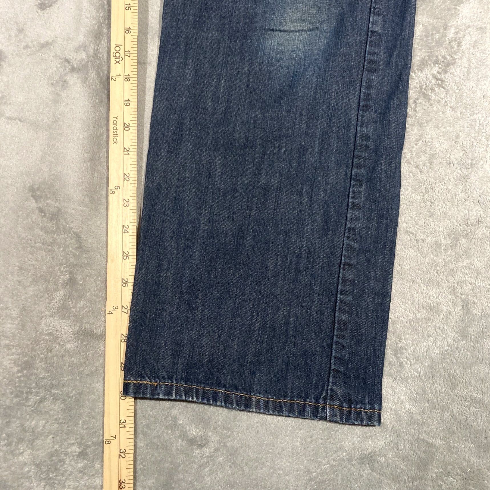 Levi's Levi's 569 Jeans Men 36x30 Medium Wash Blue Loose Straight Leg Denim Pants Shirt? Size US 36 / EU 52 - 3 Thumbnail