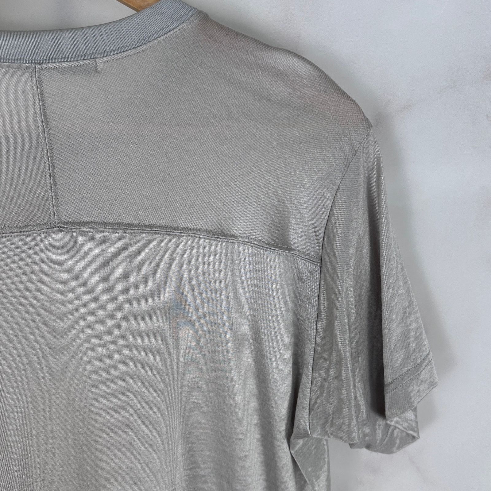 JOHN LAWRENCE SULLIVAN Silver Jersey Shirt Size US S / EU 44-46 / 1 - 8 Thumbnail