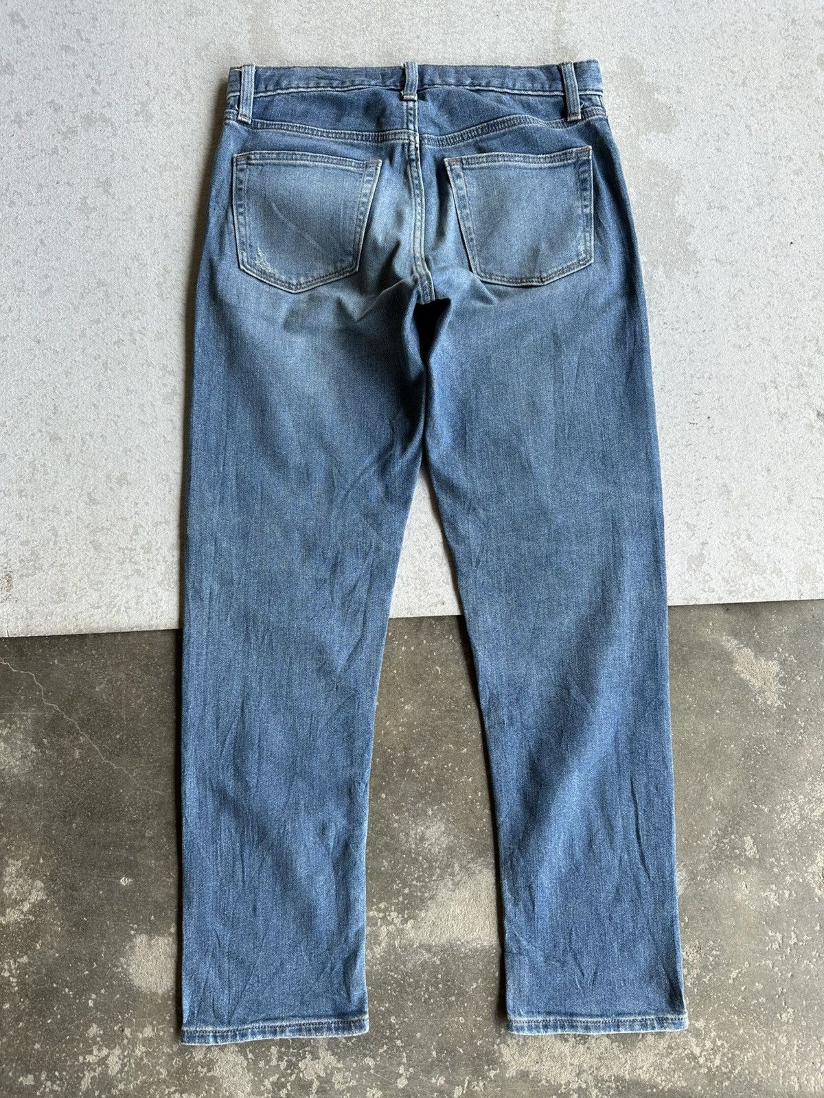 Uniqlo 🍁SEND OFFERS🍁SICKSS 🔥 UNIQLO Japan Distressed Denim Pants Size US 30 / EU 46 - 13 Thumbnail