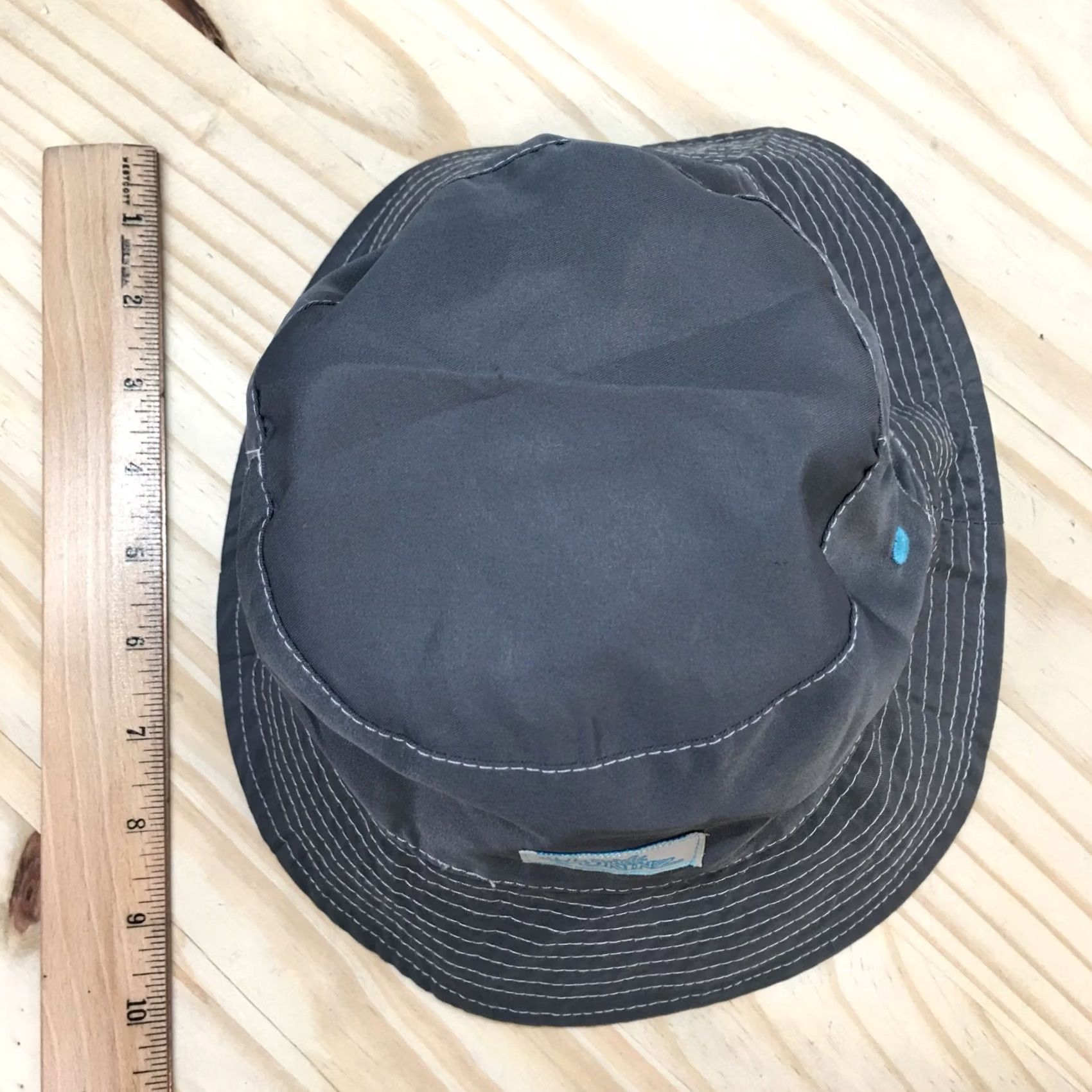 Skin UV Skinz Bucket Hat Mens OS Grey Adjustable Embroidered UPF 50+ Sunwear Size ONE SIZE - 3 Thumbnail