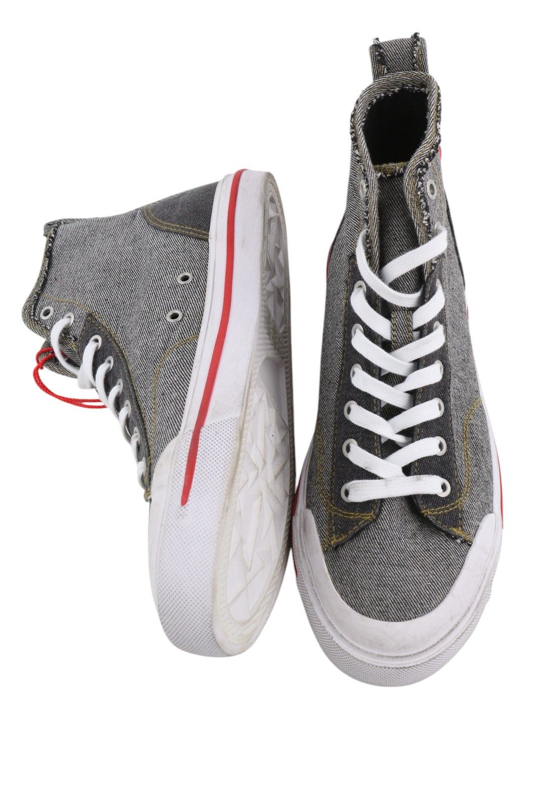 Diesel S-ATHOS MID EU42 Dark Denim Laced Almond Toe 40858 Size US 9 / EU 42 - 7 Thumbnail