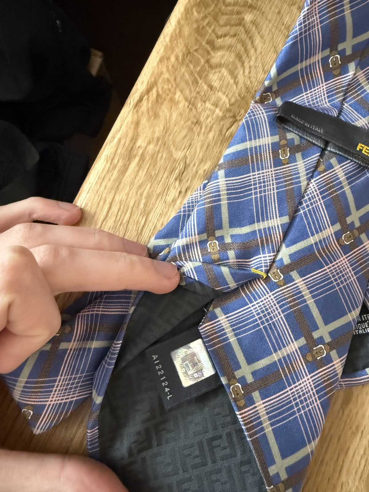 Fendi Vintage Fendi Tie Size ONE SIZE - 7 Thumbnail