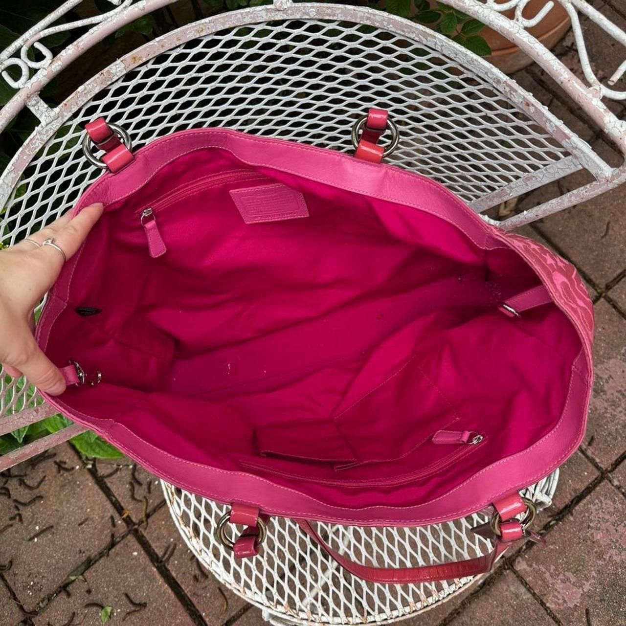Coach Pink Y2K Coach Butterfly XL Tote Size ONE SIZE - 6 Thumbnail