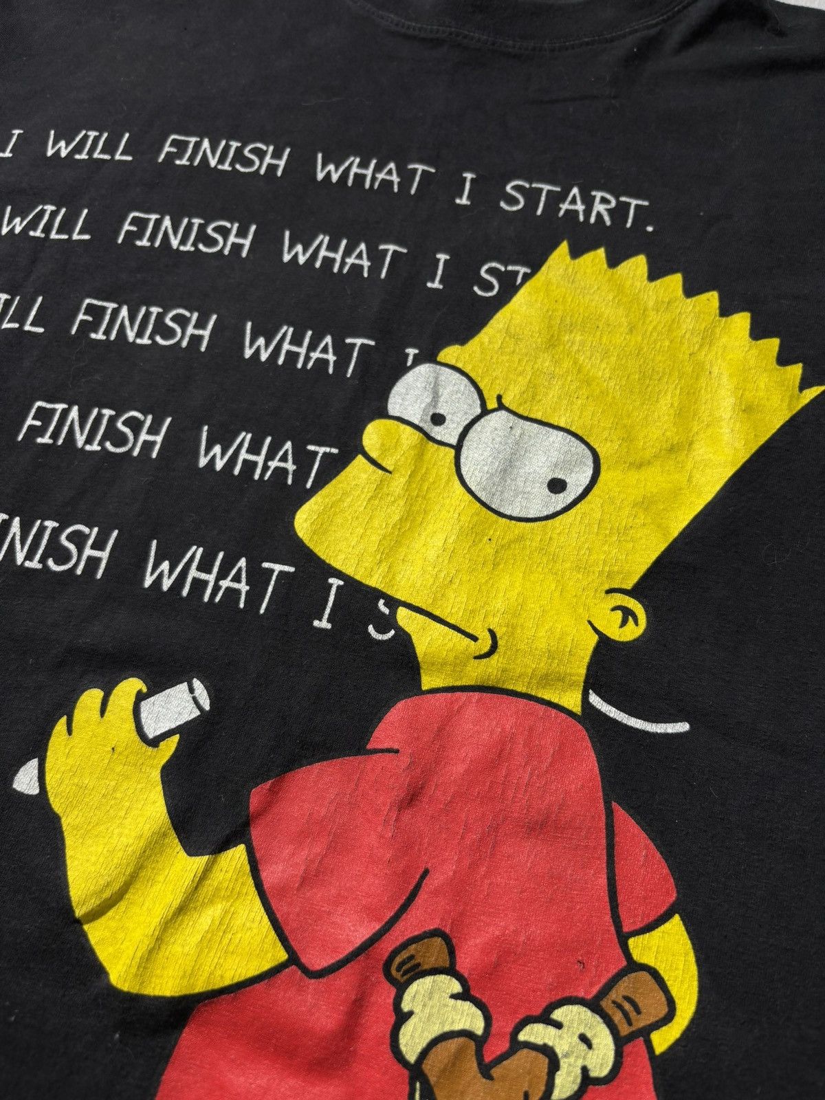 Vintage Vintage 2000 The Simpsons Bart Simpson Tee Black L Size US L / EU 52-54 / 3 - 4 Thumbnail