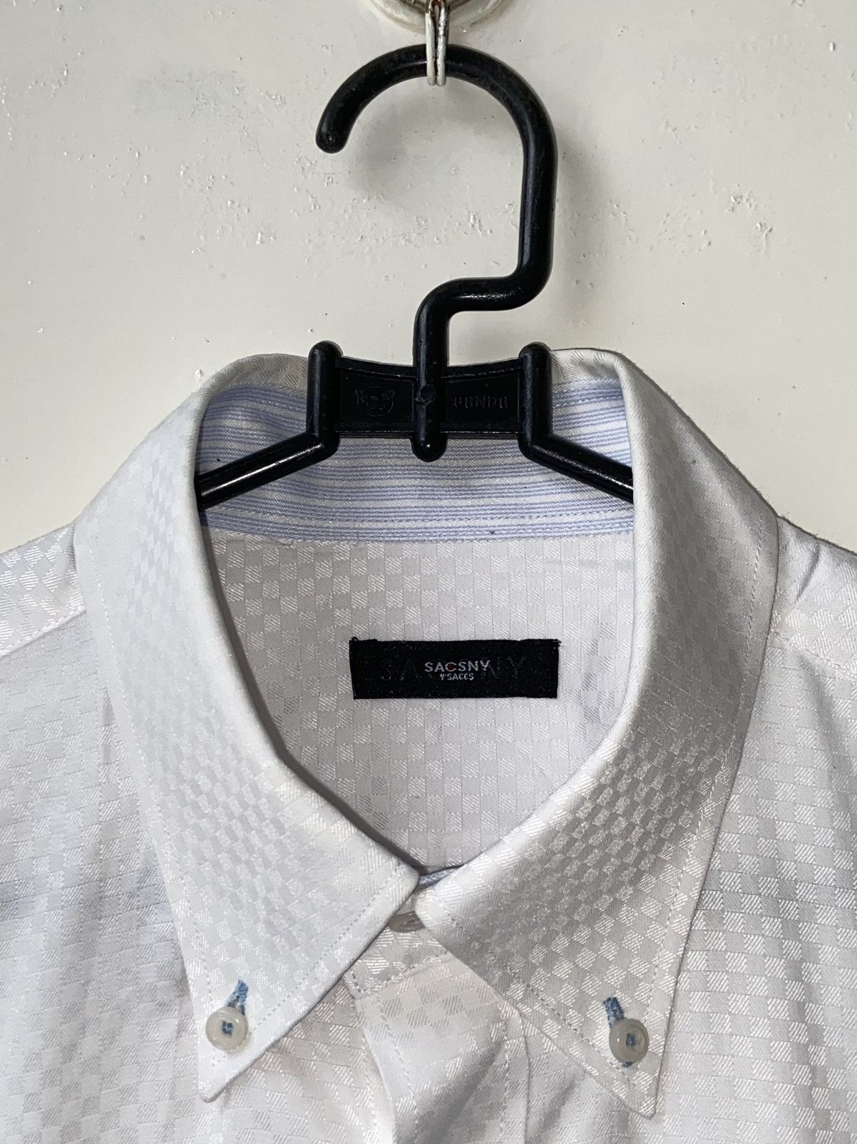 Designer × Japanese Brand × Yohji Yamamoto SACSNY Y’SACCS White Shirt Size US L / EU 52-54 / 3 - 14 Thumbnail