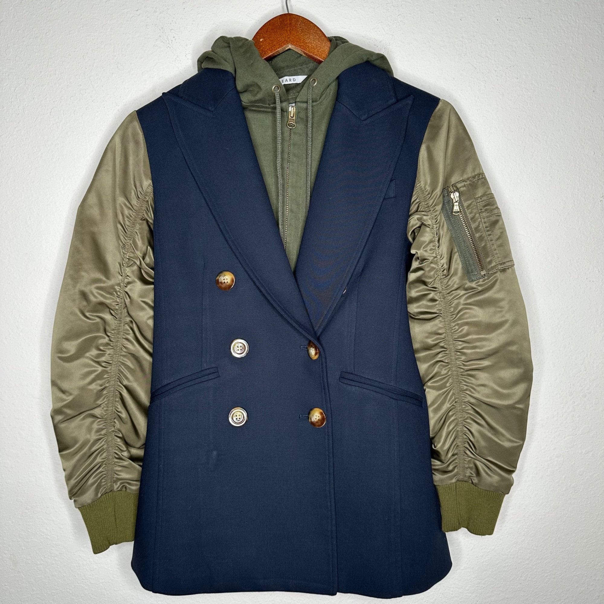 Veronica Beard Veronica Beard Clausen Dickey (Dickey Included) Double Brea Size XS / US 0-2 / IT 36-38 - 14 Thumbnail
