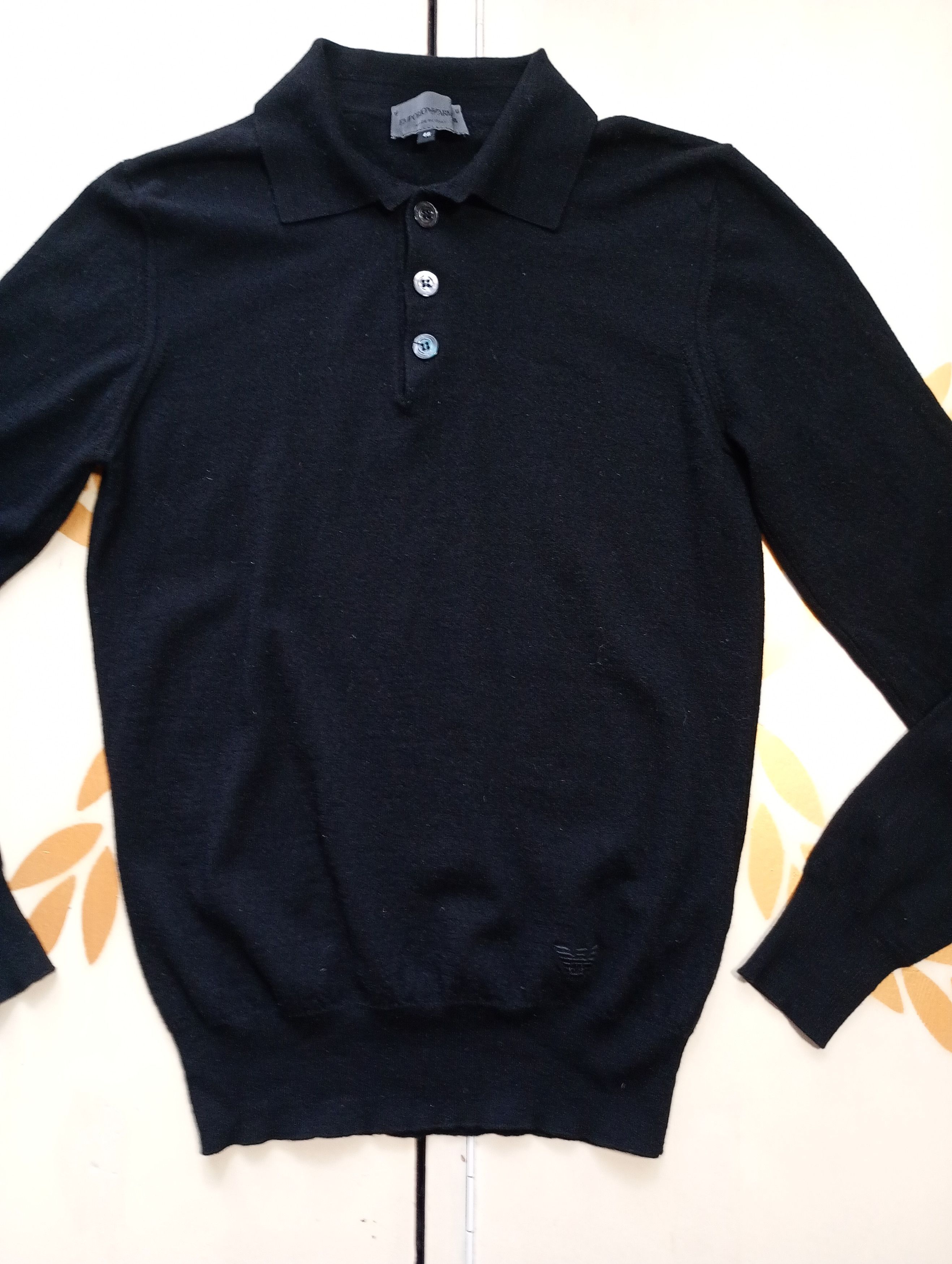 Emporio Armani × Giorgio Armani Emporio Armani Lana Wool Long Sleeve size 46 Size US S / EU 44-46 / 1 - 3 Thumbnail