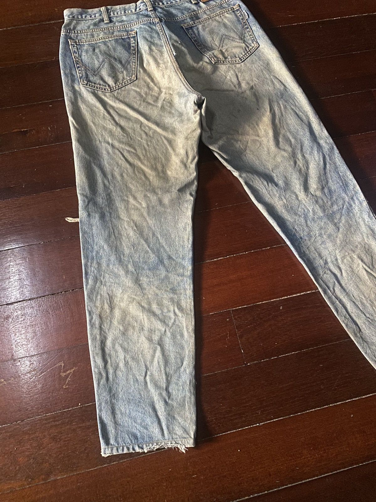 Edwin × Vintage FIRE 🔥 VINTAGE EDWIN INTERNATIONAL distressed faded mud wash Size US 36 / EU 52 - 10 Thumbnail