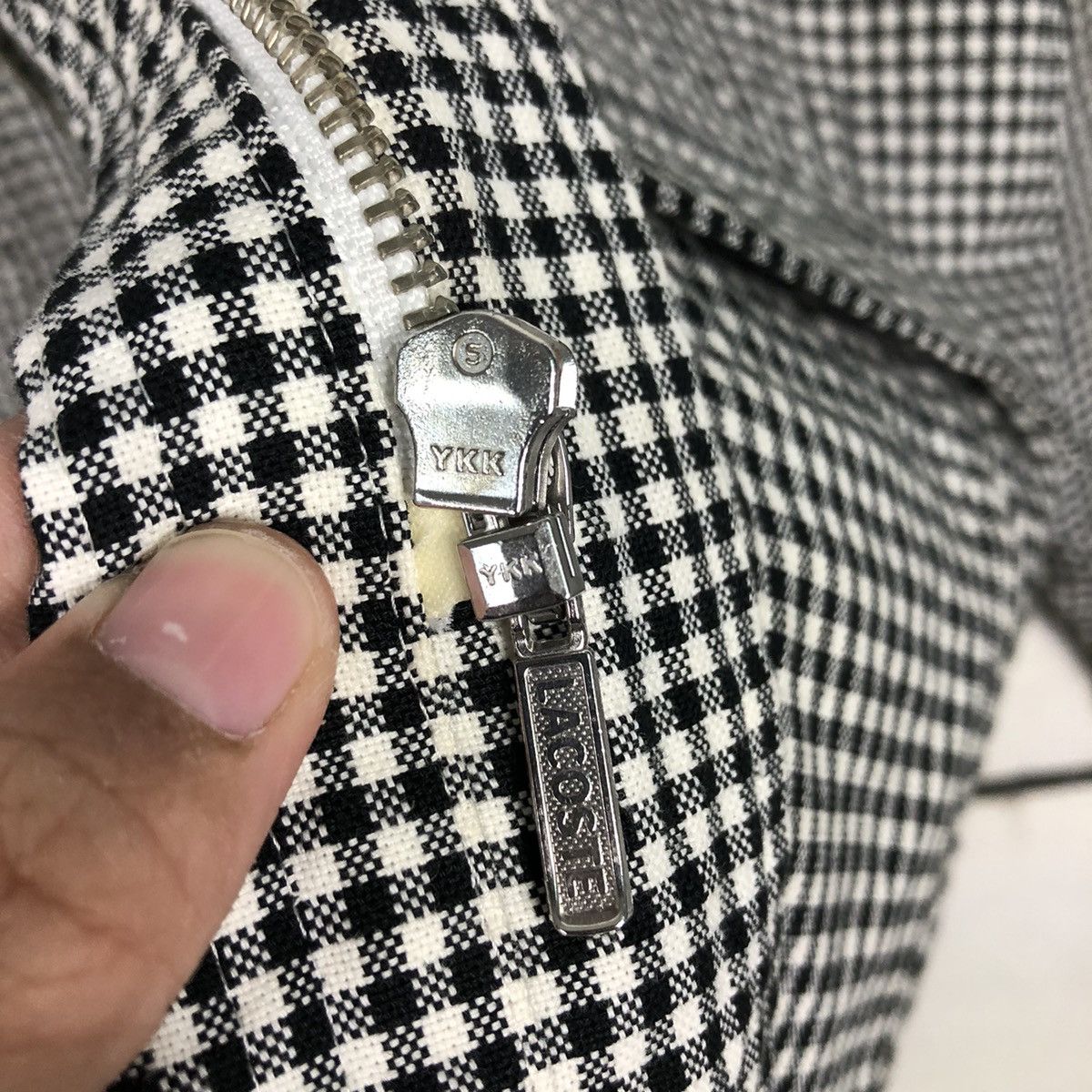 Japanese Brand 📌Vintage Chore Cargo Jacket Lacoste Tartan Issey Miyake Size US M / EU 48-50 / 2 - 19 Thumbnail
