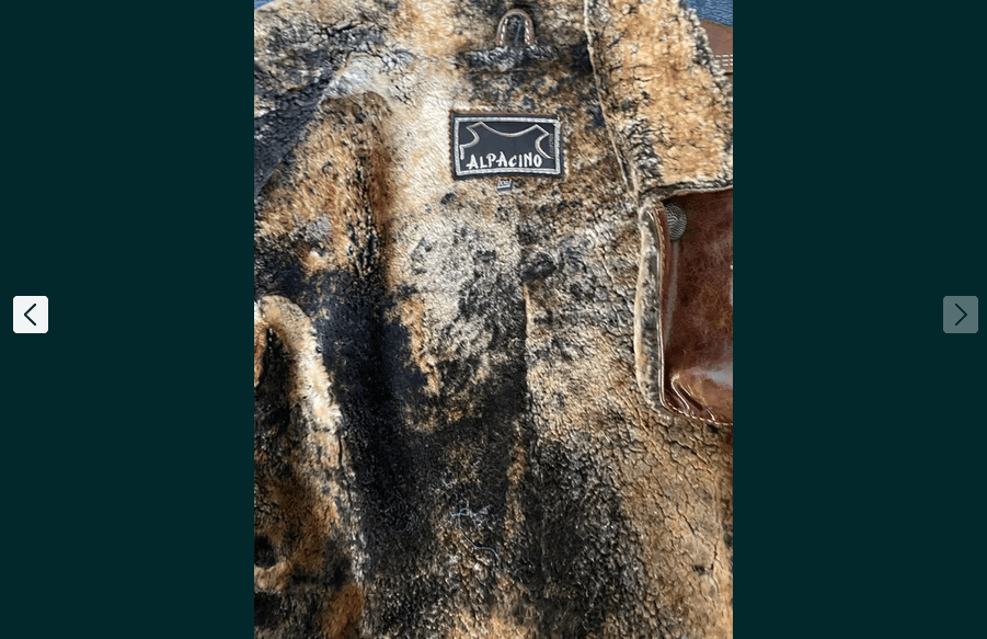 Other brown shearling coat sheepskin lamb sz M brand Alpacino Size M / US 6-8 / IT 42-44 - 2 Thumbnail