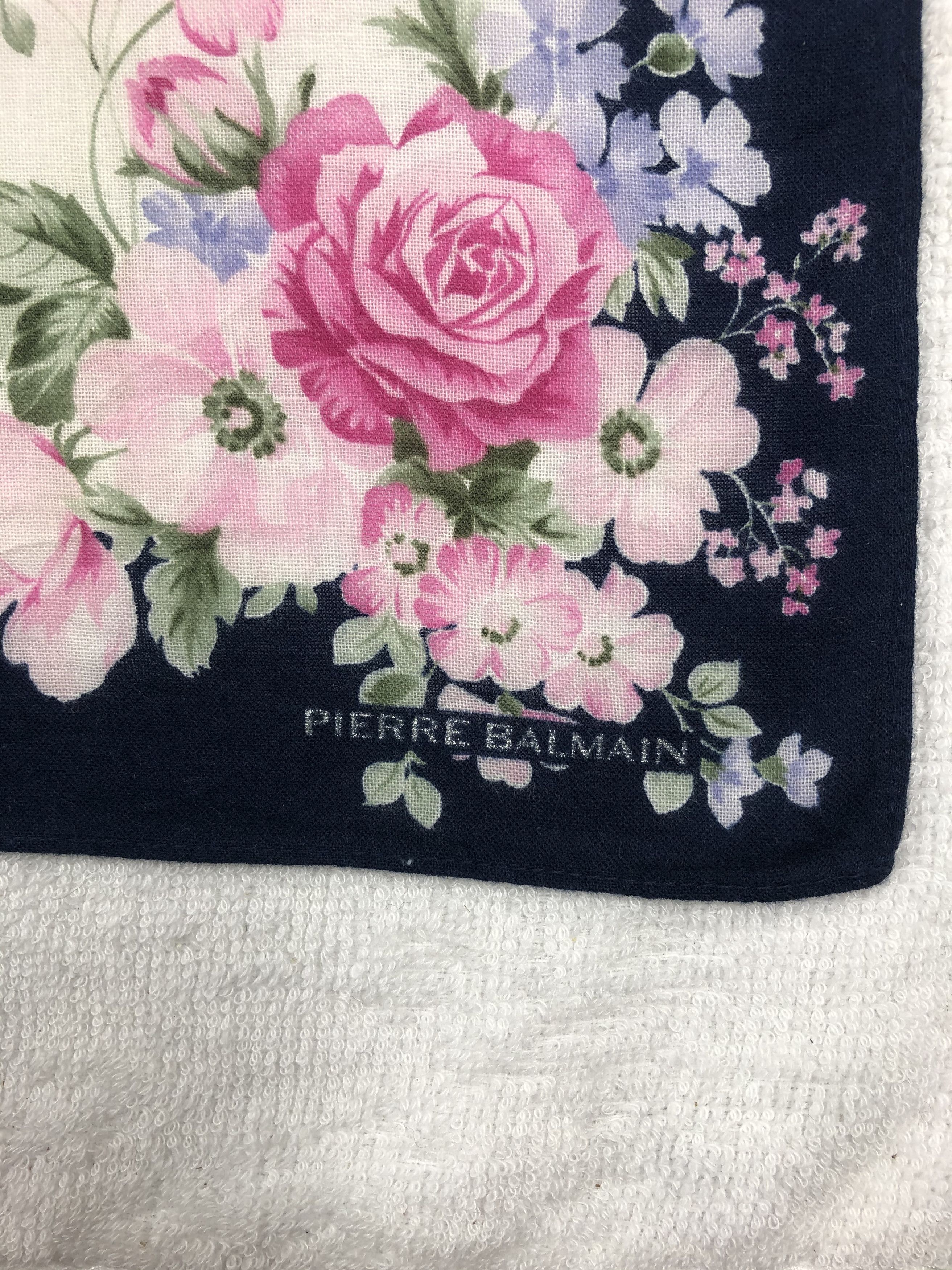 Pierre Balmain × Vintage Pierre Balmain Handkerchief / Bandana / Neckerchief Size ONE SIZE - 4 Thumbnail
