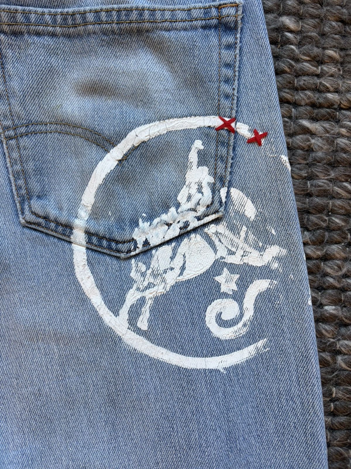 Levi's Levi’s 505 Western Graphic Size US 34 / EU 50 - 2 Thumbnail