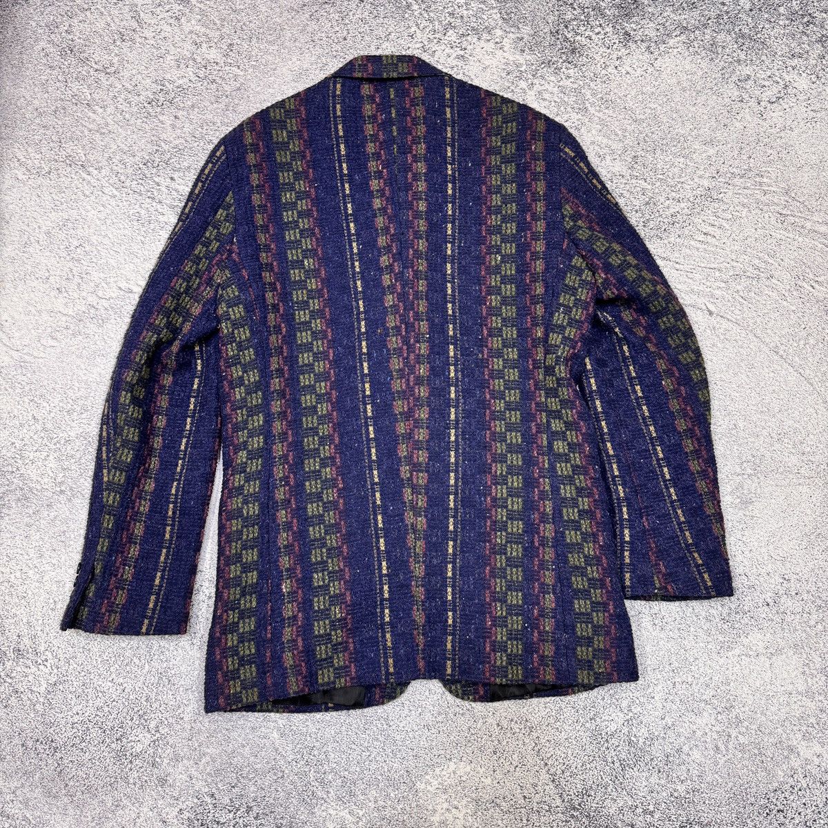 Other Michel Axel Paris 100% Lana Wool Mens Blazer Sport Coat 50R Size 50R - 10 Thumbnail