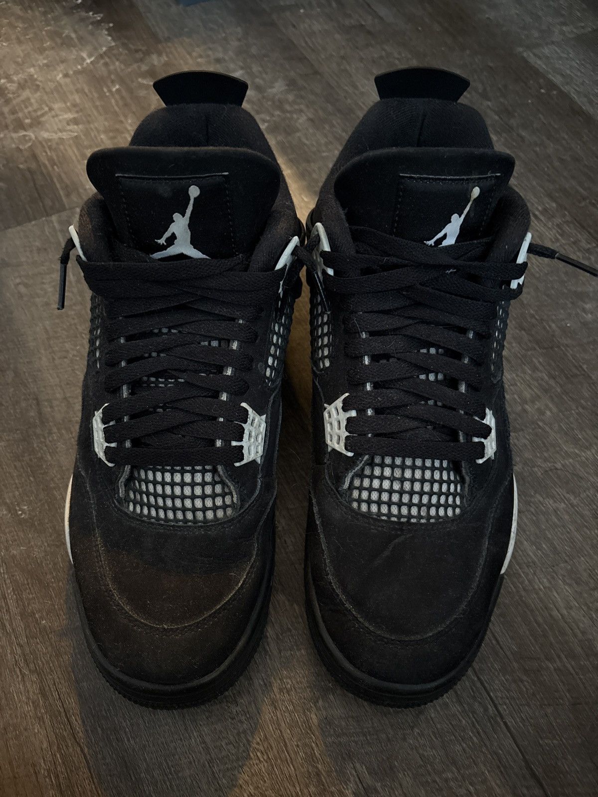 Jordan Brand White Thunder Retro Jordan 4 Size US 10.5 / EU 43-44 - 2 Thumbnail