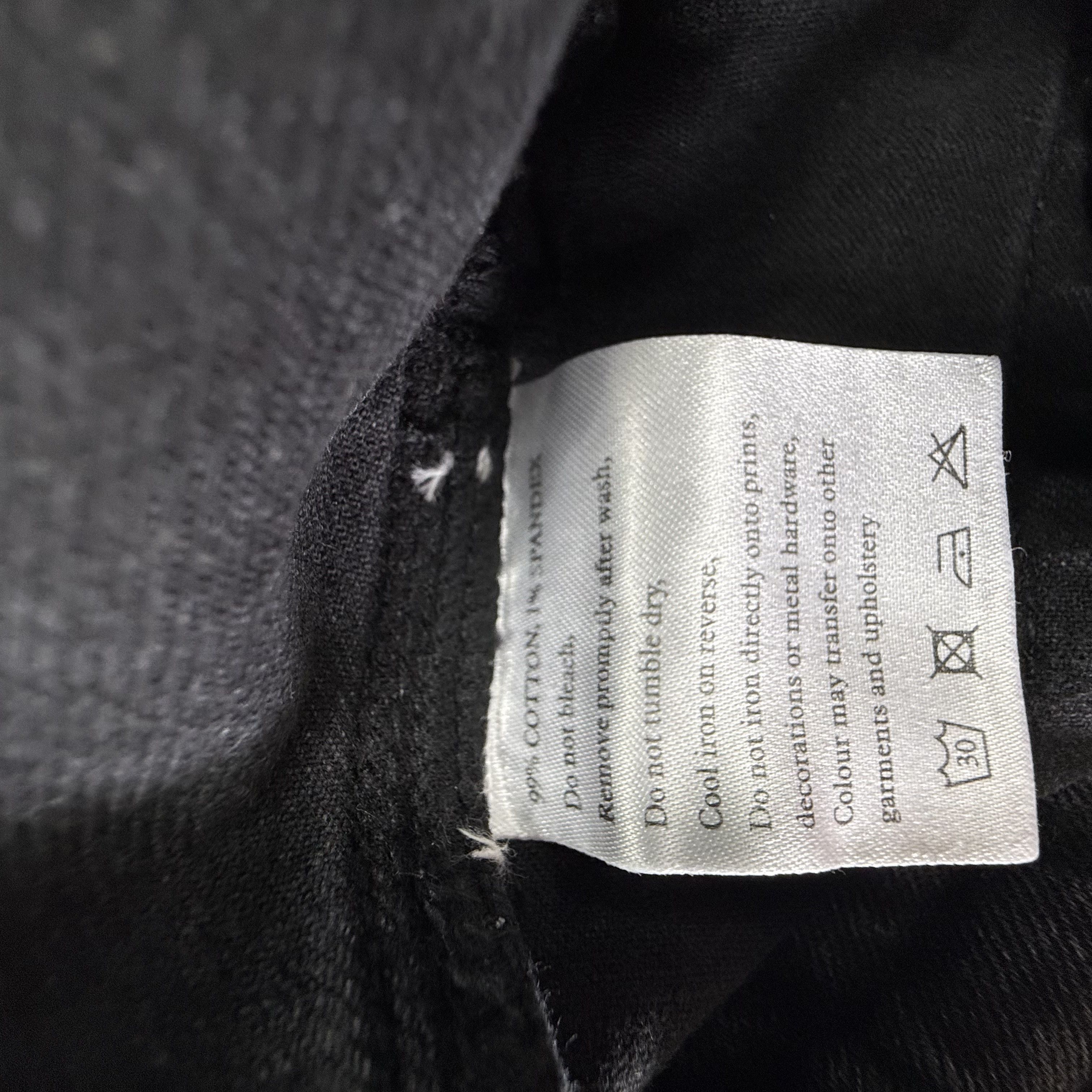 Ksubi Ksubi 999 Bronko Cargo Jeans Black Flared Snap Hem Mens 31 Size US 31 - 7 Thumbnail