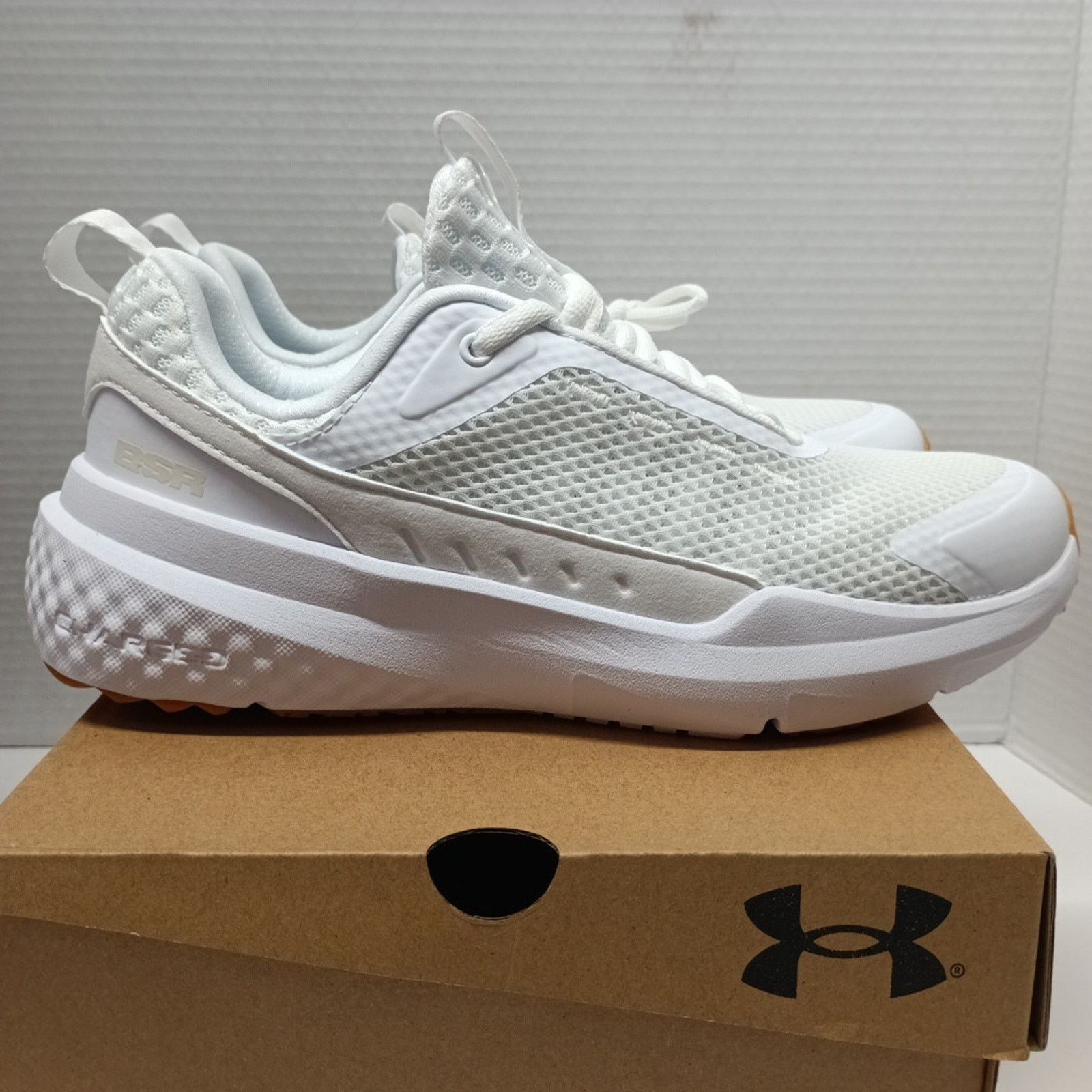 Under Armour Under Armour Project Rock BSR 5 UA Shoes Women Sz 8.5 White Size US 8.5 / IT 38.5 - 1 Thumbnail