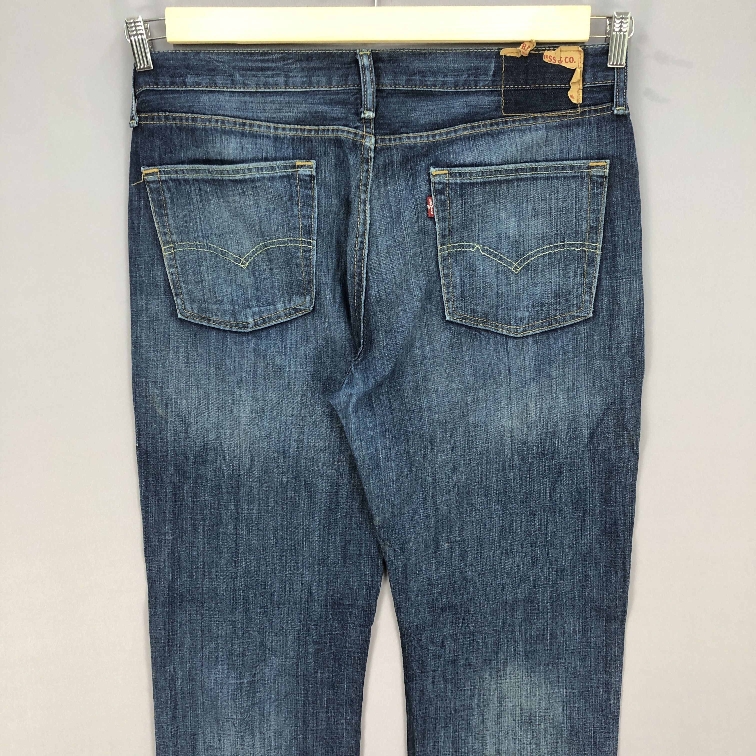 Levi's Vintage Levis 514 Distressed Jeans Ripped Levi's Denim Pants Size US 36 / EU 52 - 4 Thumbnail