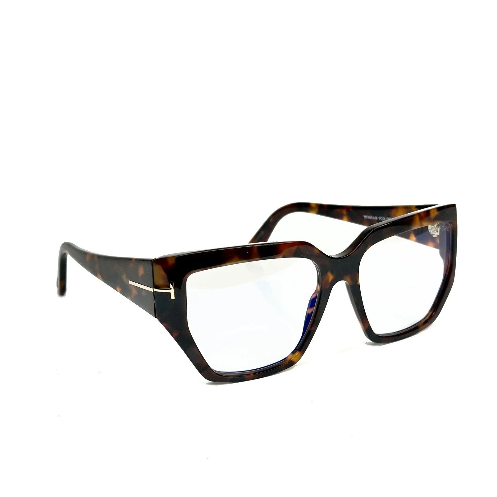 Tom Ford TOM FORD TF5951B 052 Brown Optical Eyeglass 5951 FT5951 Size ONE SIZE - 3 Thumbnail