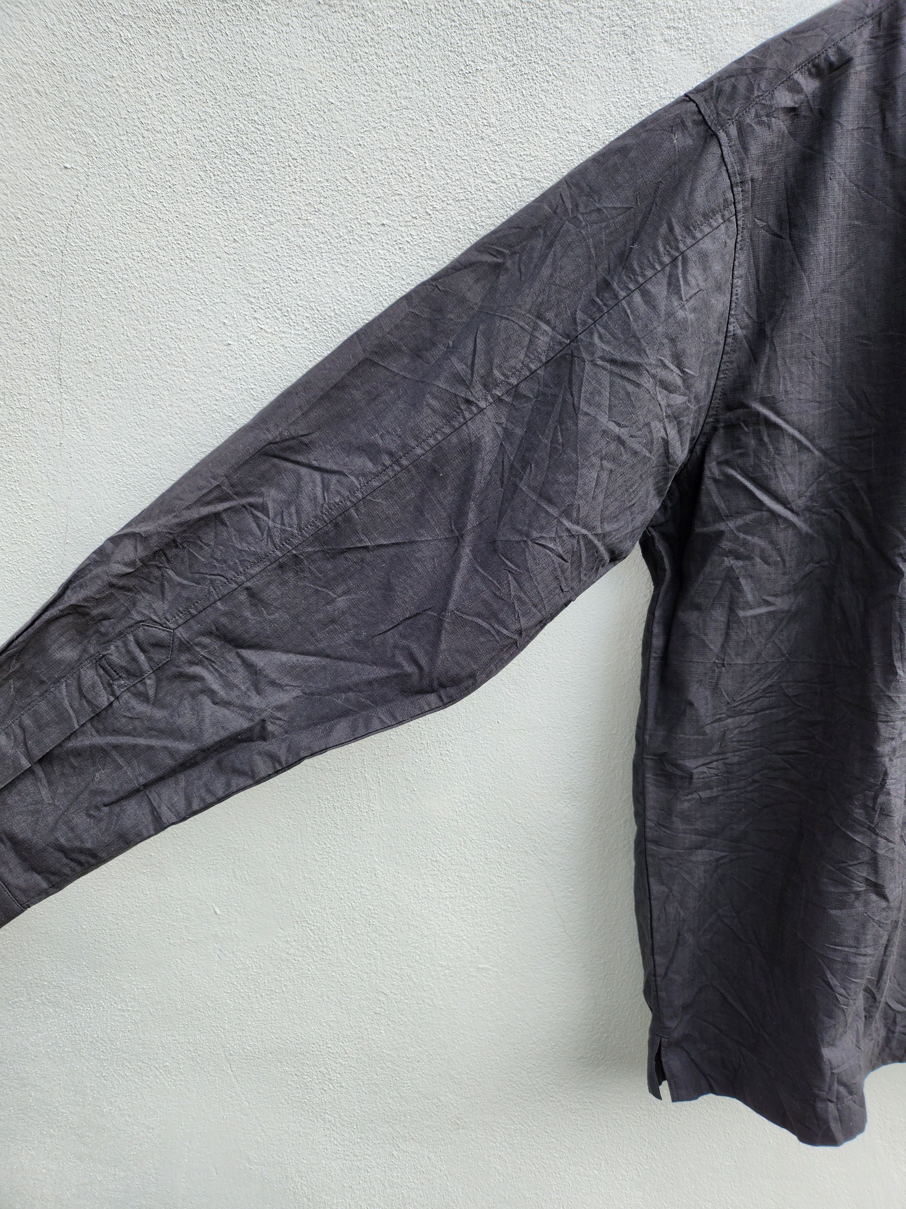 If Six Was Nine KANSAI Yamamoto Homme All Black Light Jacket Size US L / EU 52-54 / 3 - 12 Thumbnail