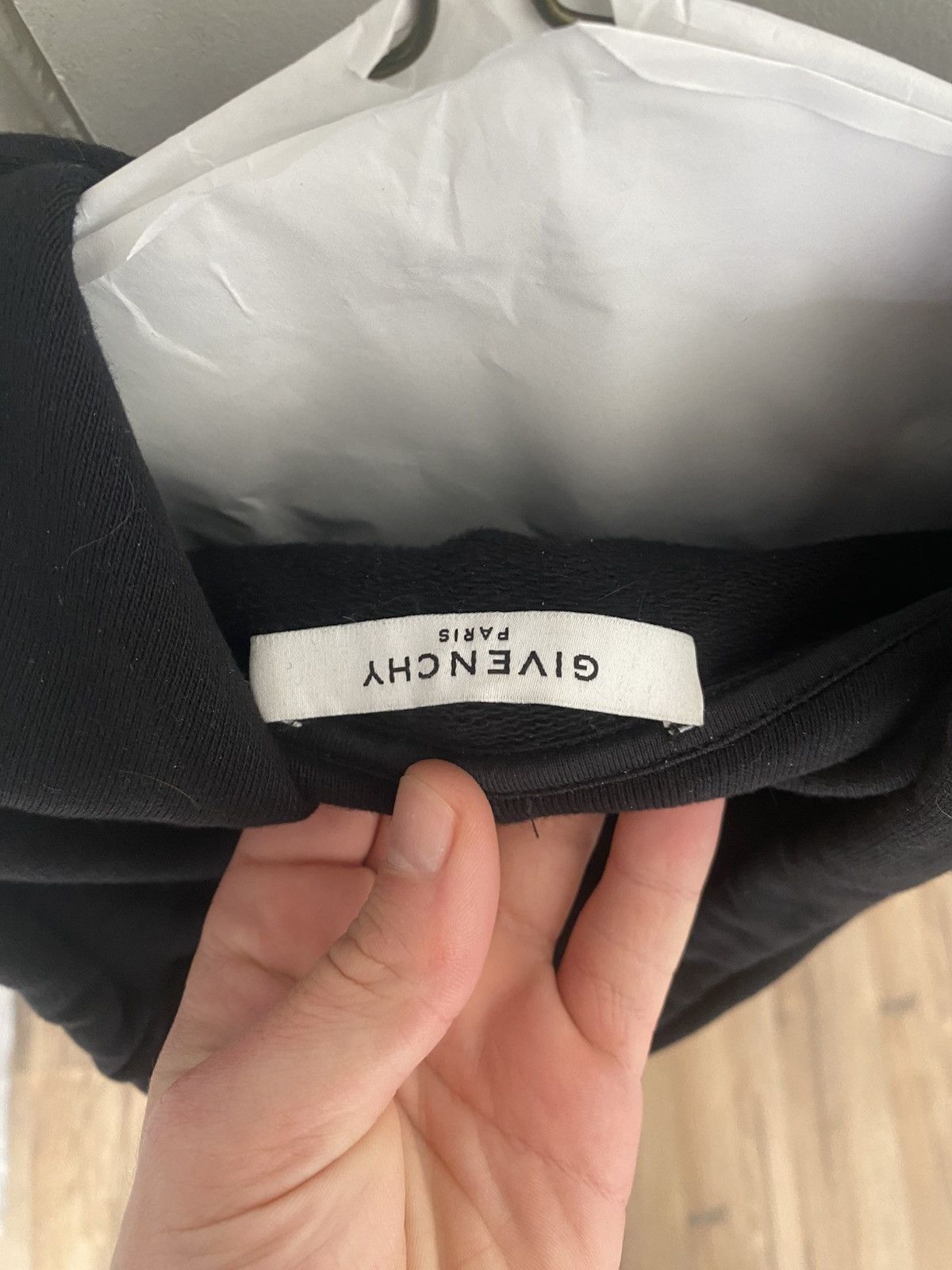 Givenchy Givenchy Paris Hoodie - Black - Small - Retail $1220 Size US S / EU 44-46 / 1 - 3 Thumbnail