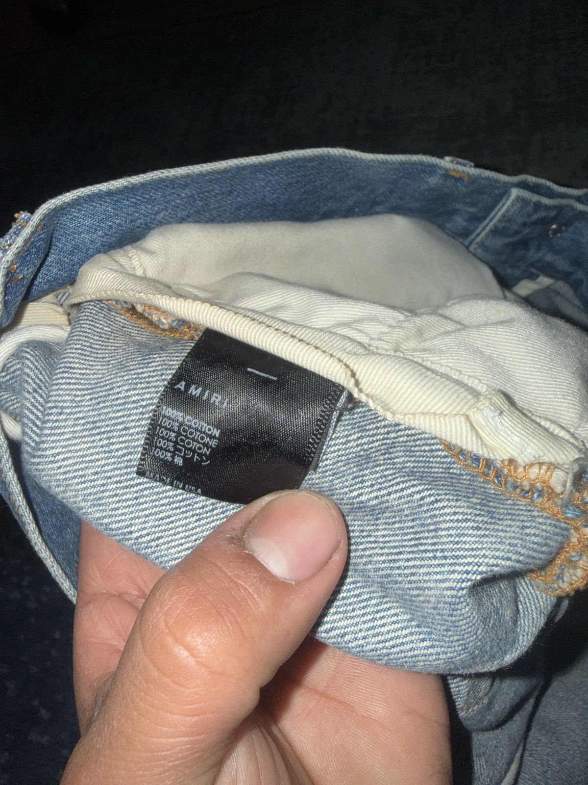 Amiri Amiri jeans baggy Size US 33 - 13 Thumbnail