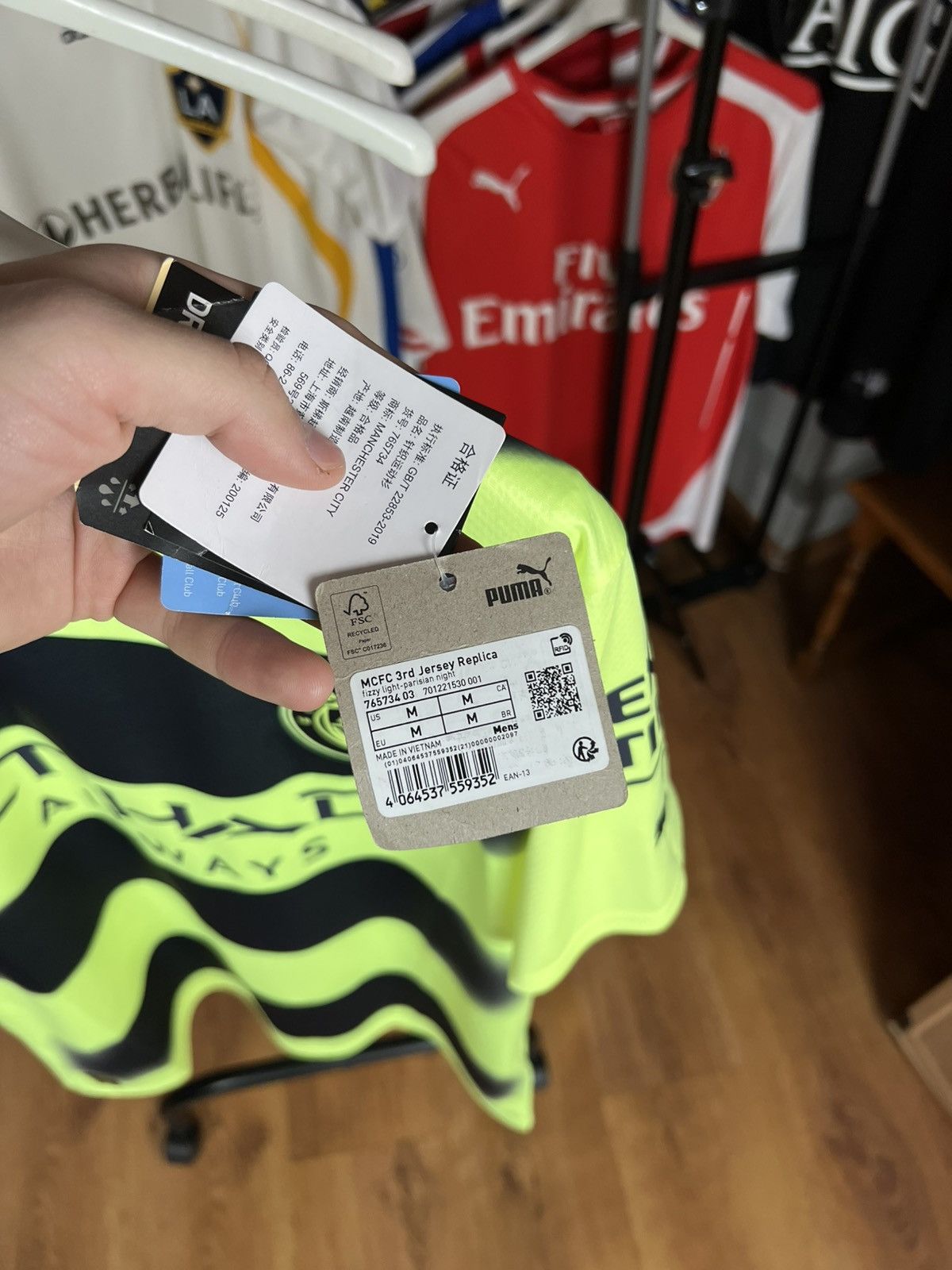 Puma Soccer Jersey Puma Manchester City 2022/23 Bernardo Silva Size US M / EU 48-50 / 2 - 8 Thumbnail