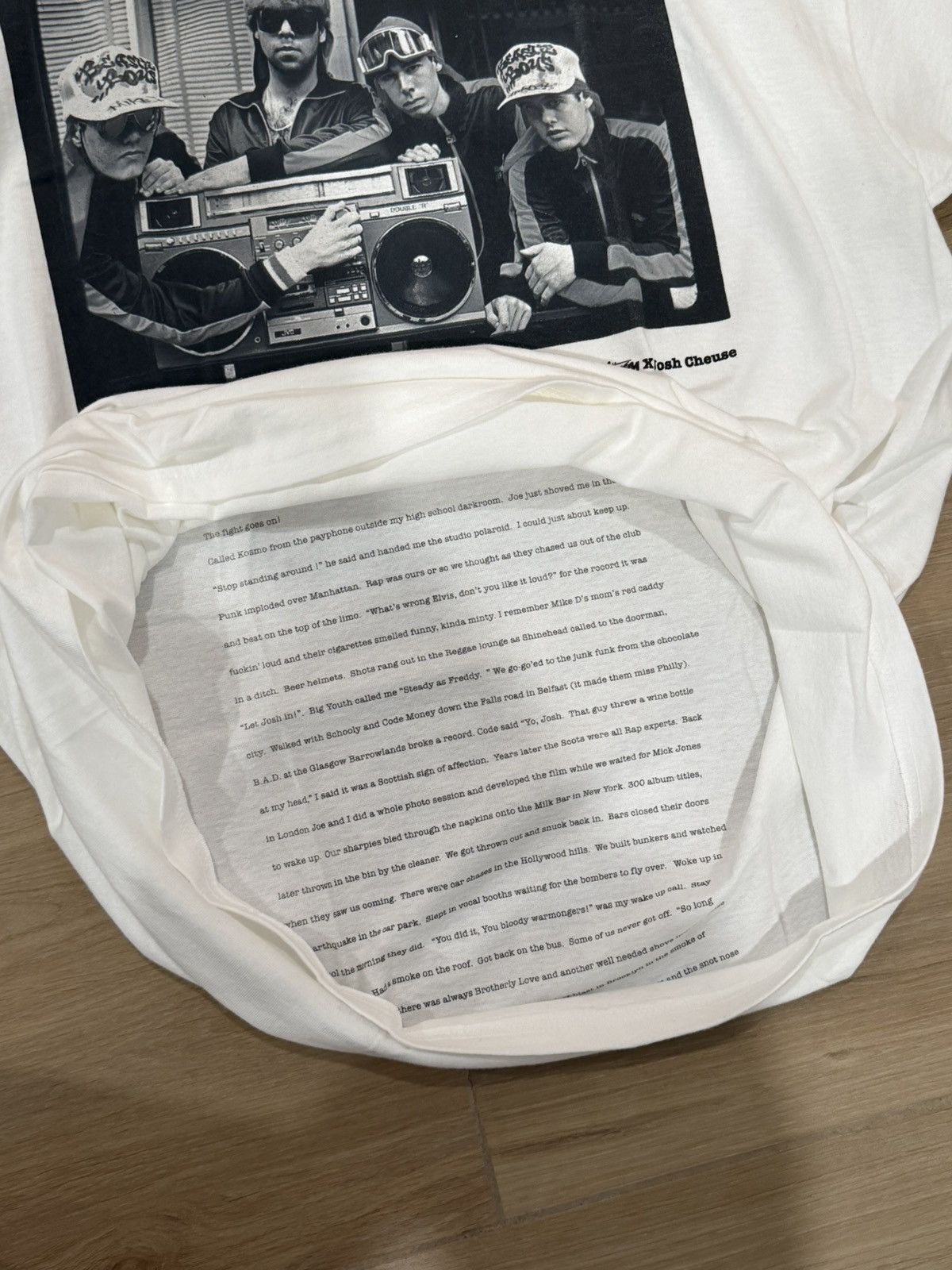 Stussy Stussy x Josh Cheuse Beastie Boys tee Size US L / EU 52-54 / 3 - 6 Thumbnail