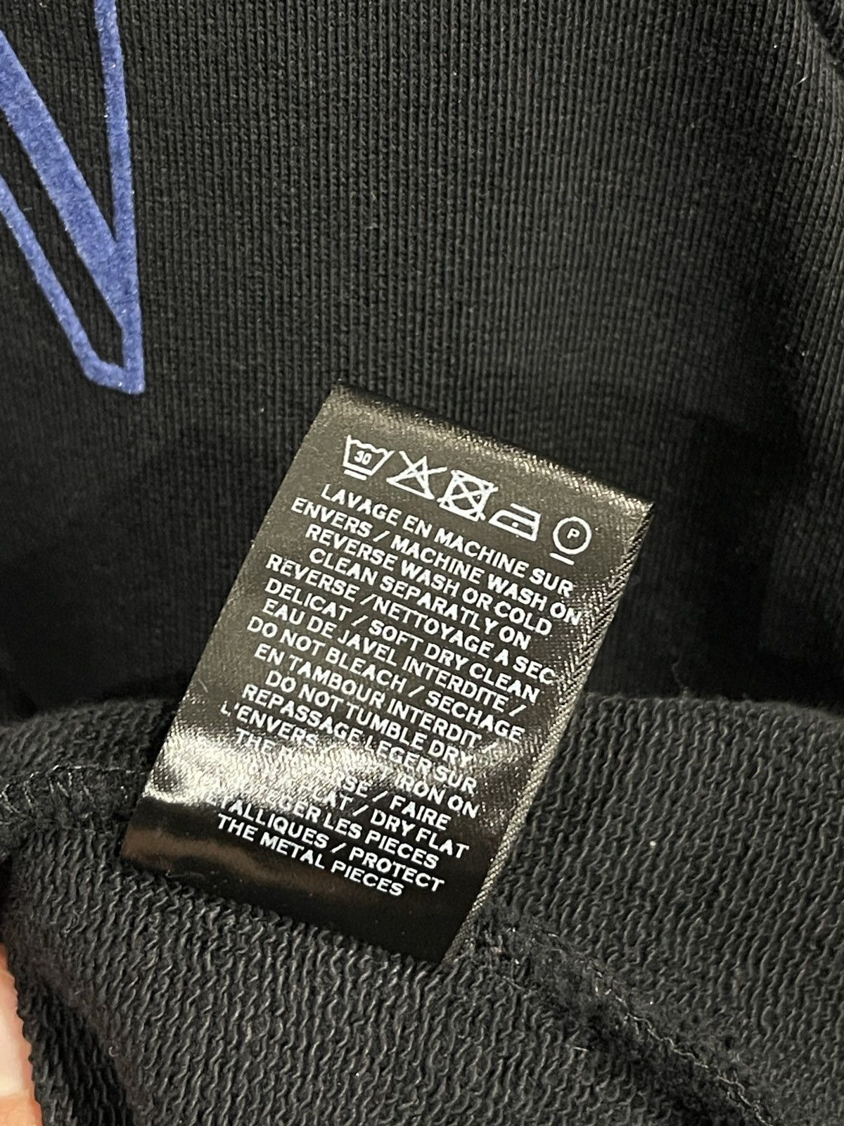 Balmain Balmain black hoodie sweatshirt big logo S Size US S / EU 44-46 / 1 - 10 Thumbnail