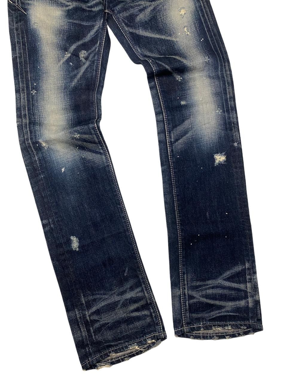 Japanese Brand Fuga Clawmark Whiskered Seawash Jeans Size US 30 / EU 46 - 4 Thumbnail