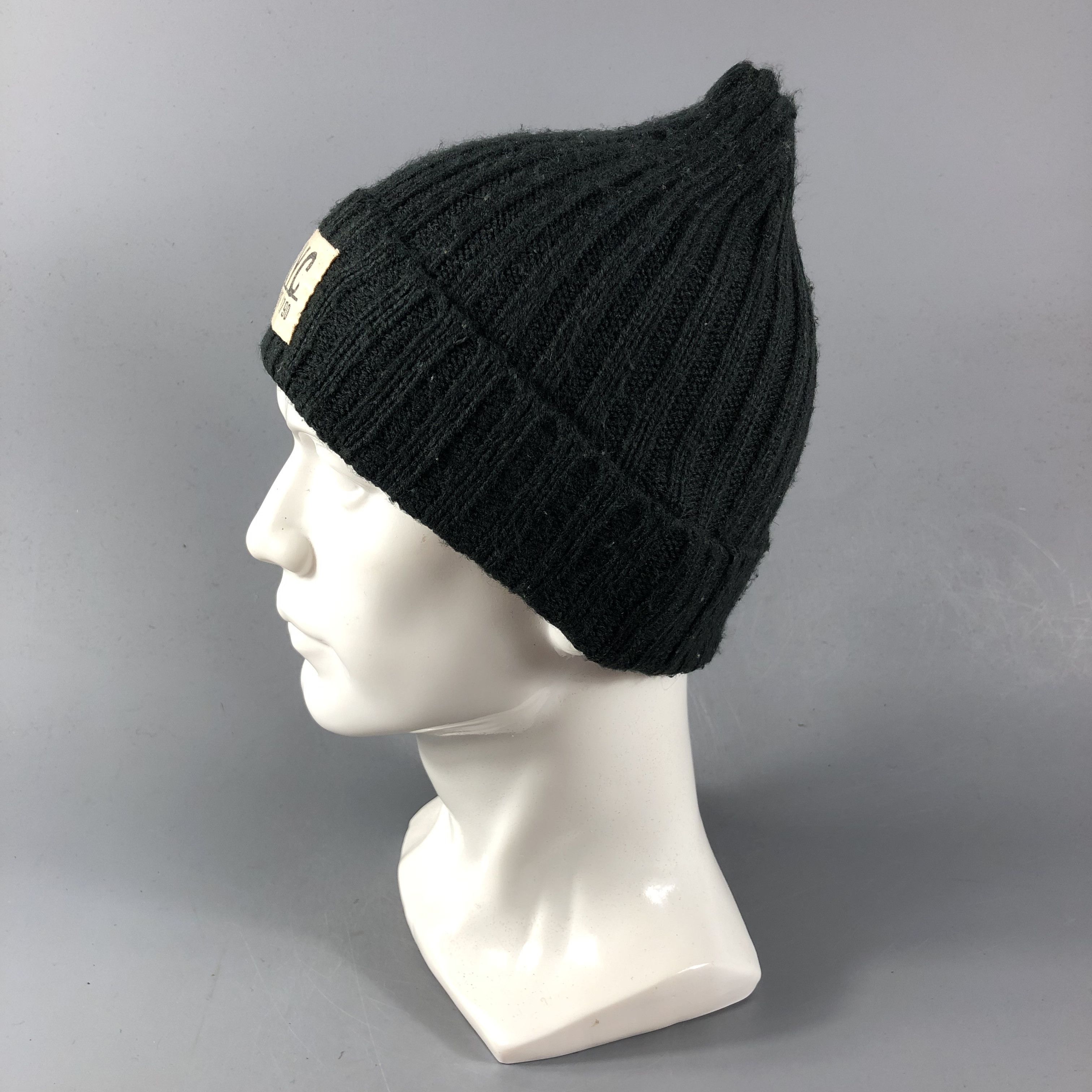Vintage NYC Pleated Fisherman Beanie Snowcap Snow Hat B691 Size ONE SIZE - 2 Thumbnail