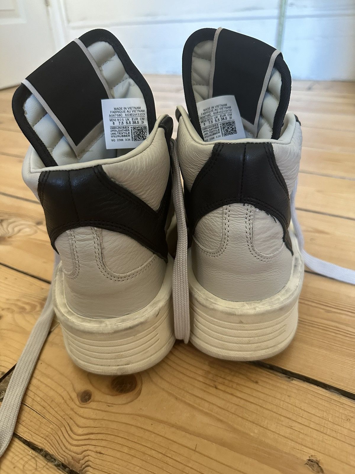 Rick Owens Drkshdw Converse x Rick Owens DRKSHDW TURBOWPN Size US 8 / IT 38 - 4 Thumbnail