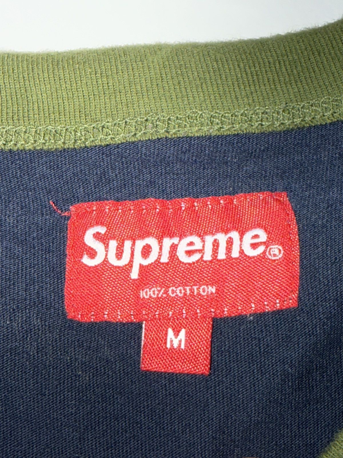 Supreme Supreme Scatter Ringer Tee FW18 Size US M / EU 48-50 / 2 - 3 Thumbnail