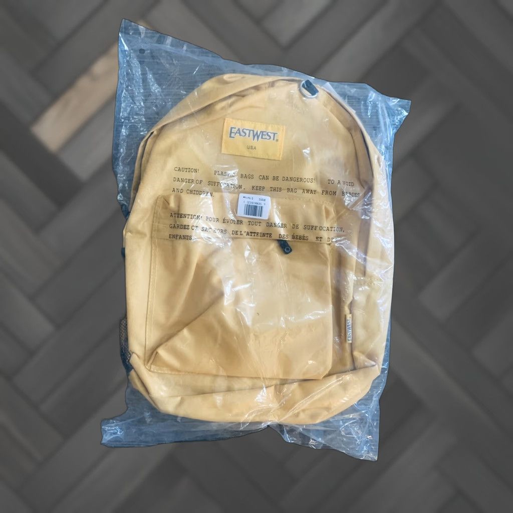 Vintage Eastwest Backpack Nwt Yellow Mens Size ONE SIZE - 1 Thumbnail