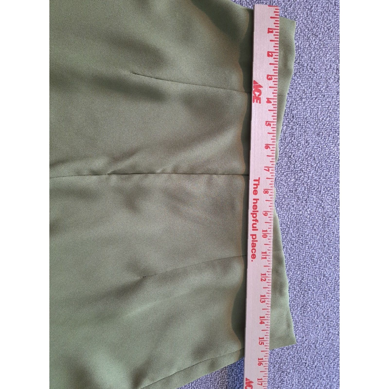Vintage Kemp Collection Green Polyester Pants Womens Size 14 Size 36" / US 14 / IT 50 - 3 Thumbnail