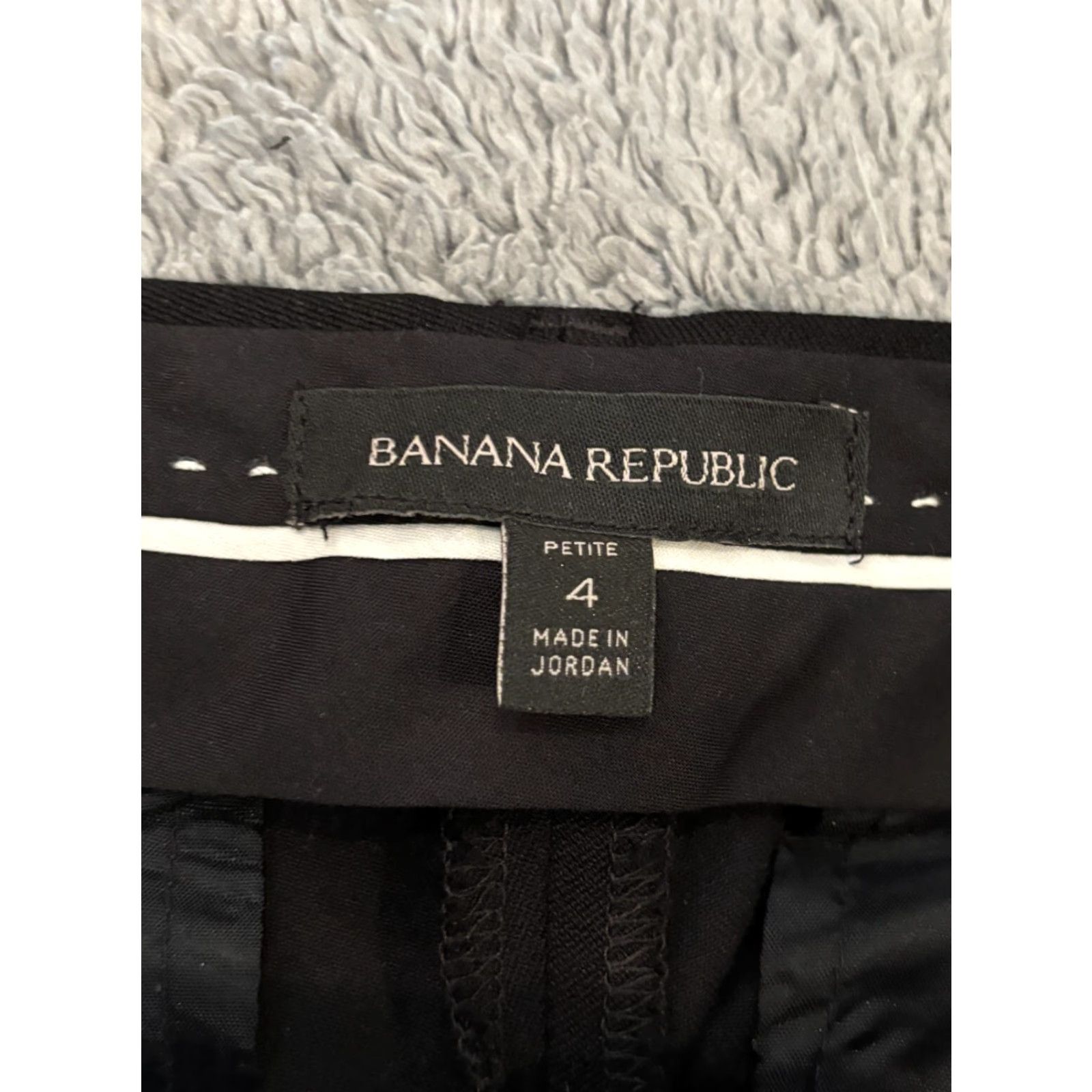 Banana Republic Banana Republic Pants Womens 4P Petite Sloan Fit Slim Black Casual Career Office Sl e Plymouth? Size 27" / US 4 / IT 40 - 2 Thumbnail
