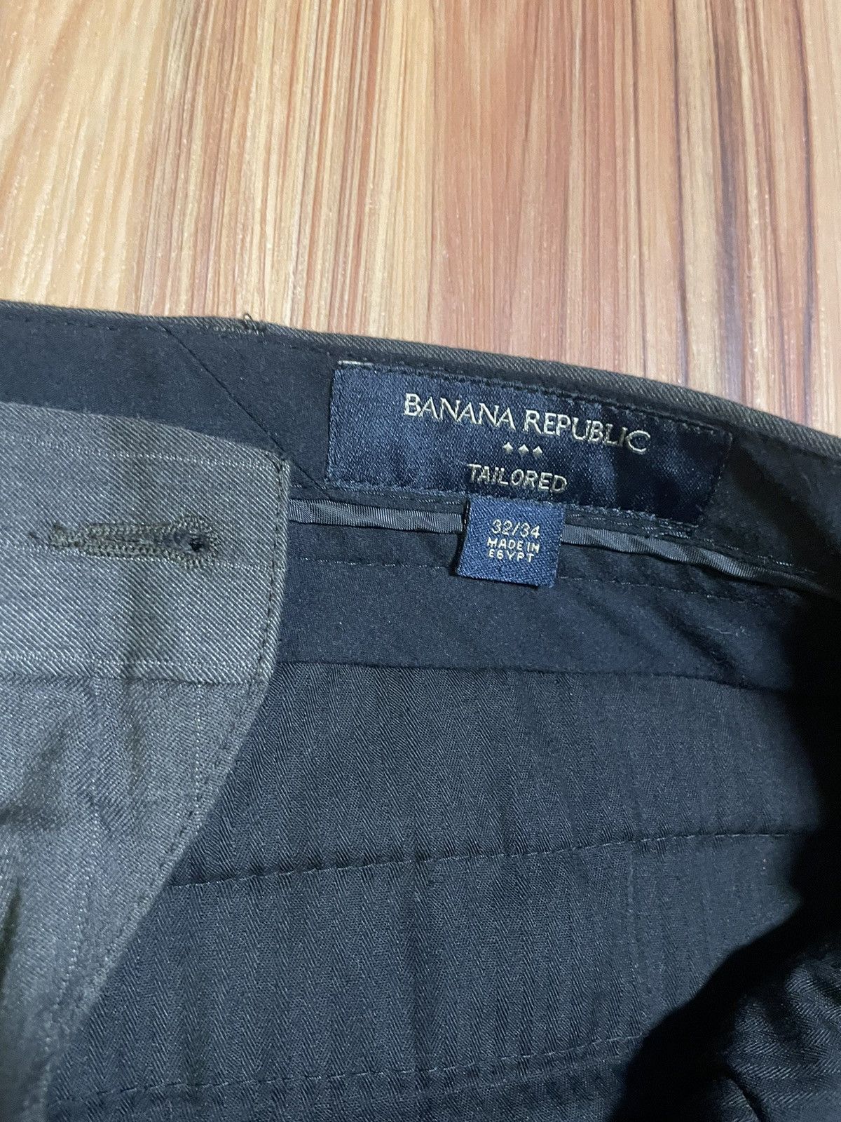 Banana Republic Brown pinstripe suit Size 42L - 10 Thumbnail