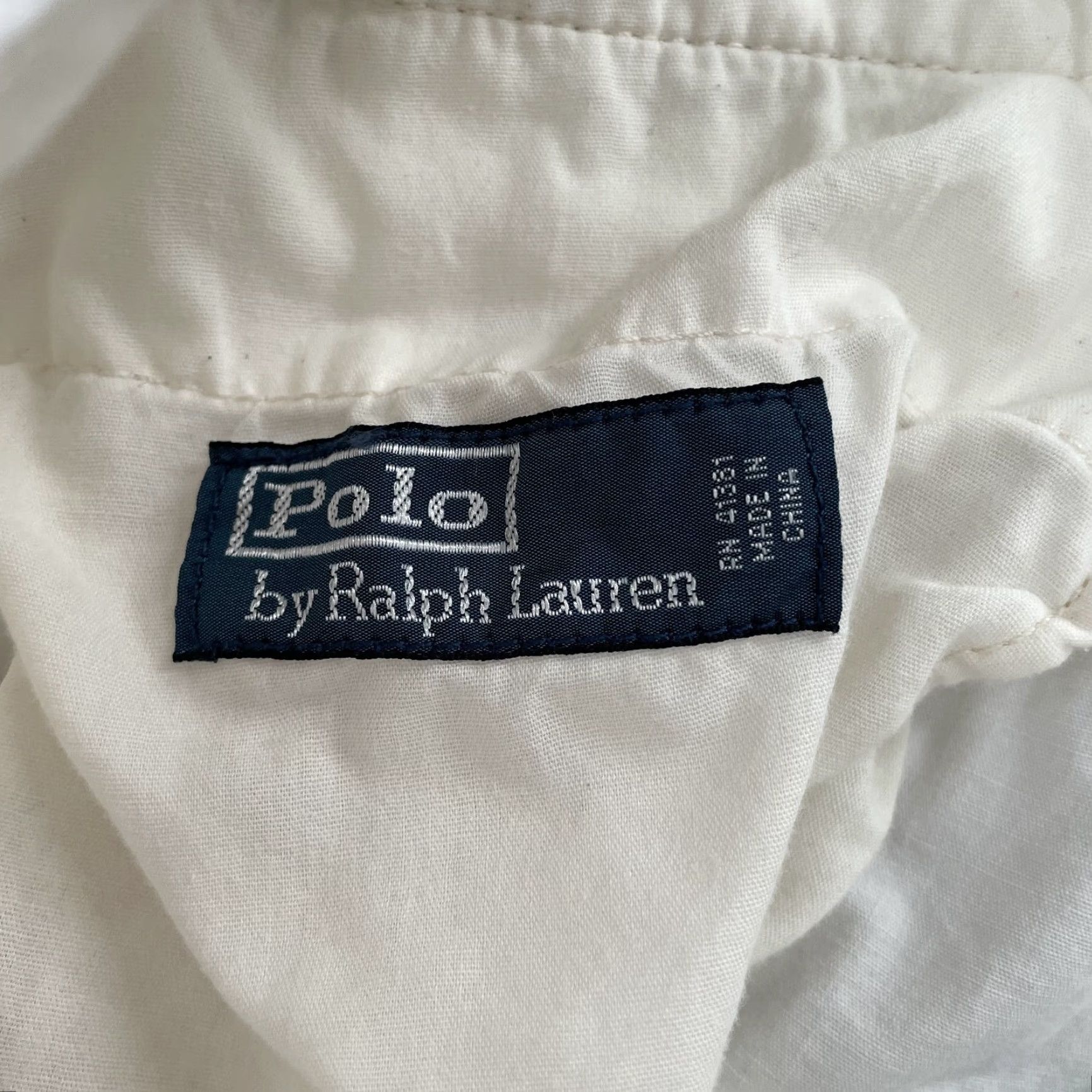Polo Ralph Lauren VINTAGE Polo Ralph Lauren Cargo Shorts Men Size 42 White Cotton Casual Vintage Size US XL / EU 56 / 4 - 7 Thumbnail